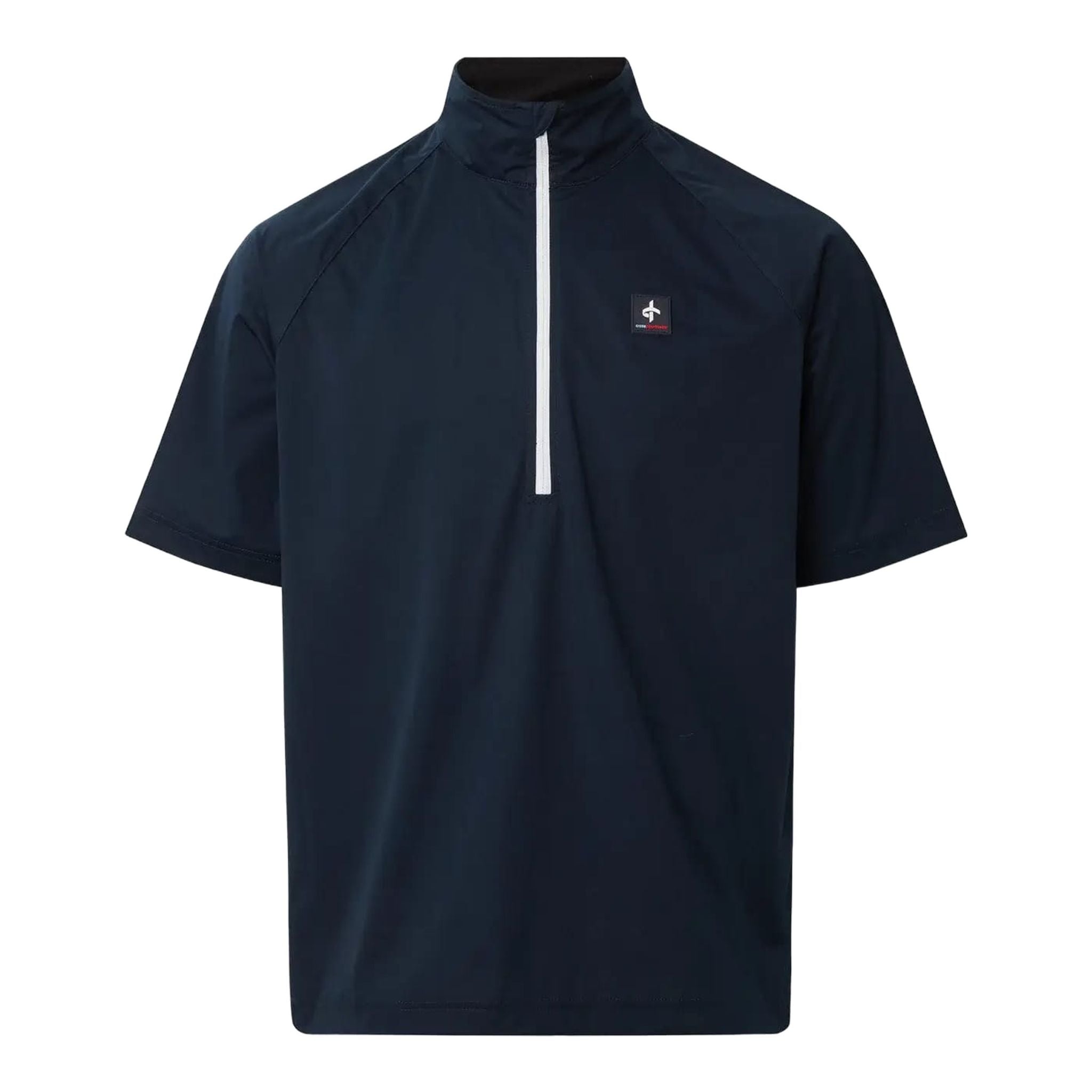 Męskie wiatroodporne swetry z krótkim rękawem Cross Sportswear