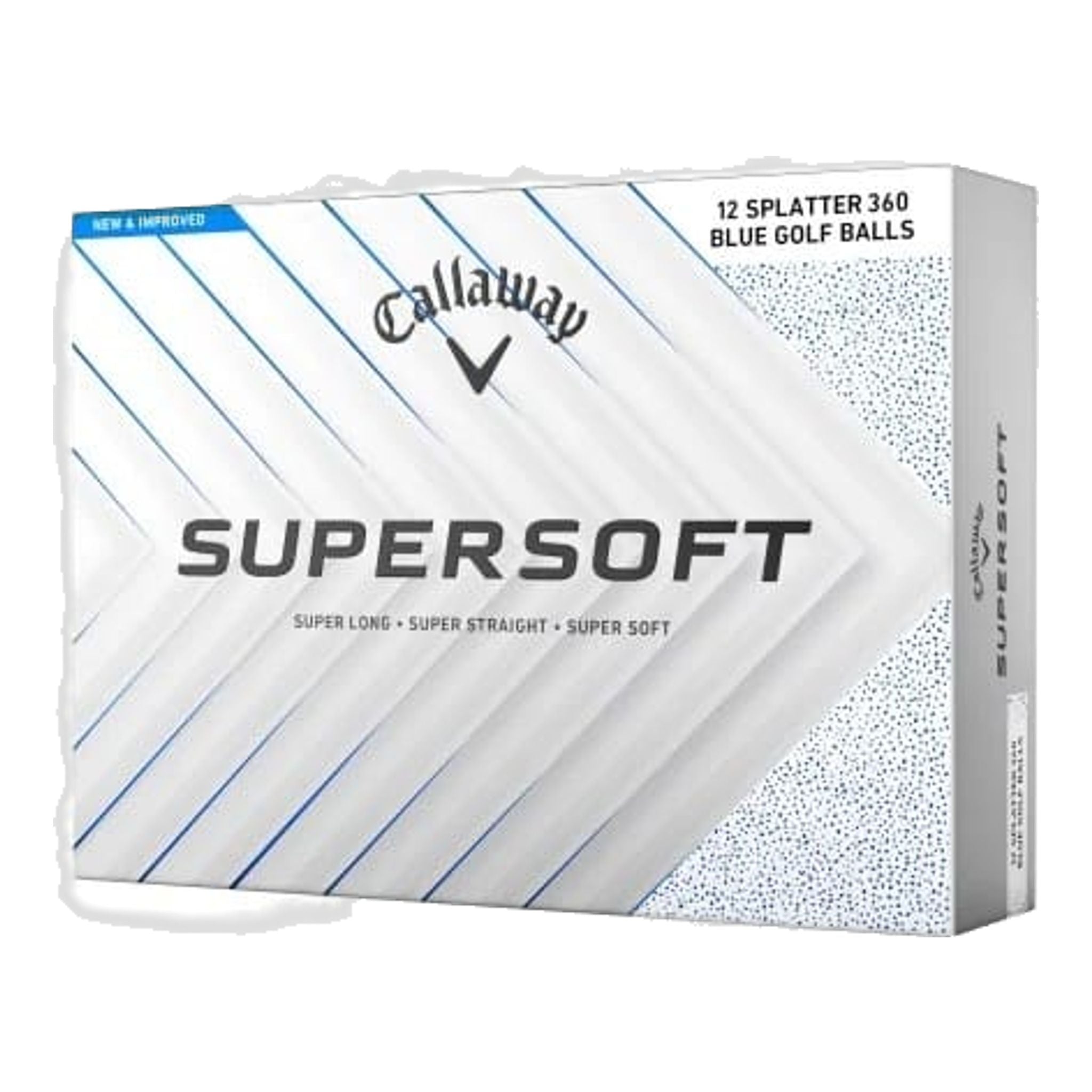 Piłki golfowe Callaway Supersoft 25 Splatter