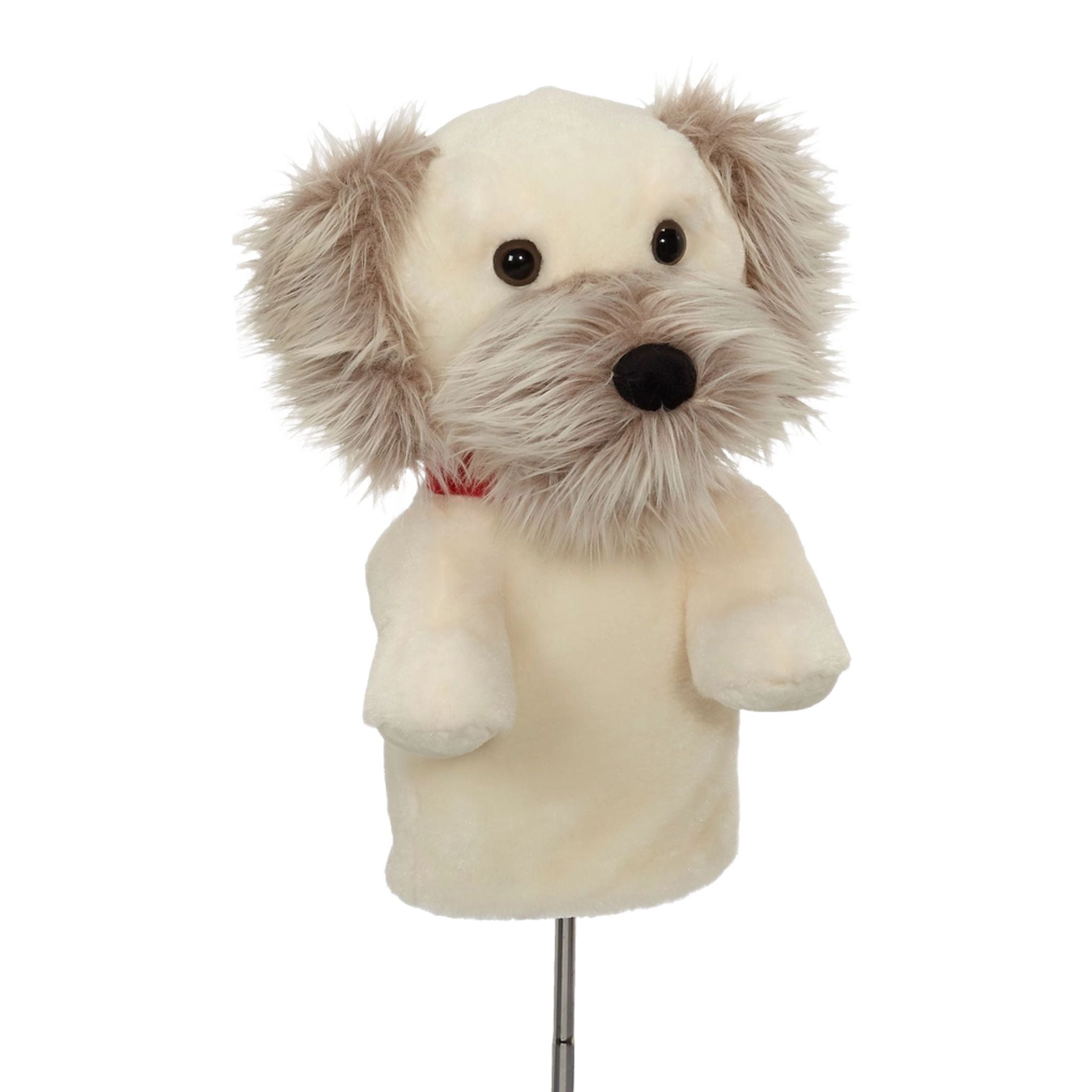 Kreatywne pokrowce na głowę psa Bucky'ego