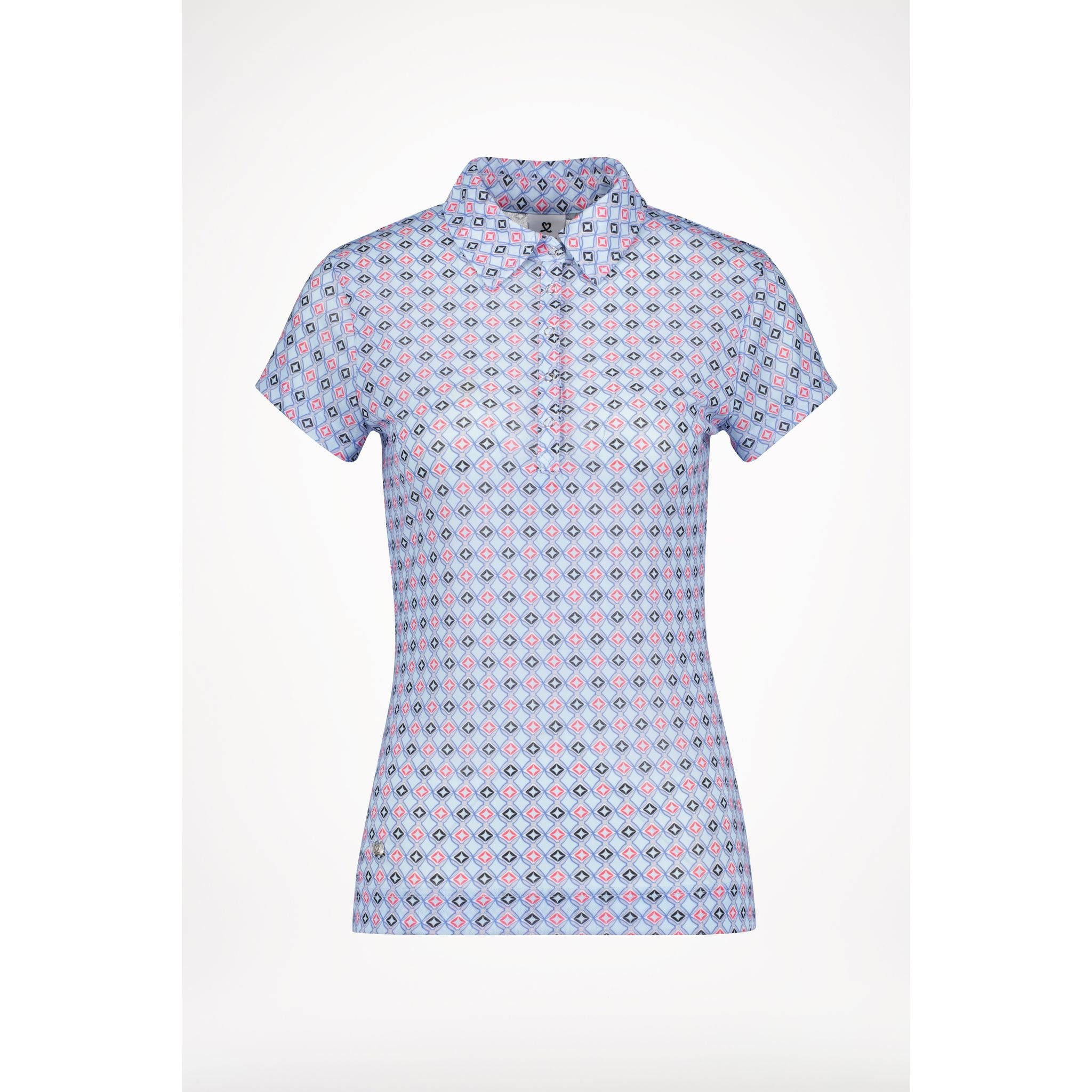 Daily Sports Polo SS W Sue Mesh Cap Breeze Damen