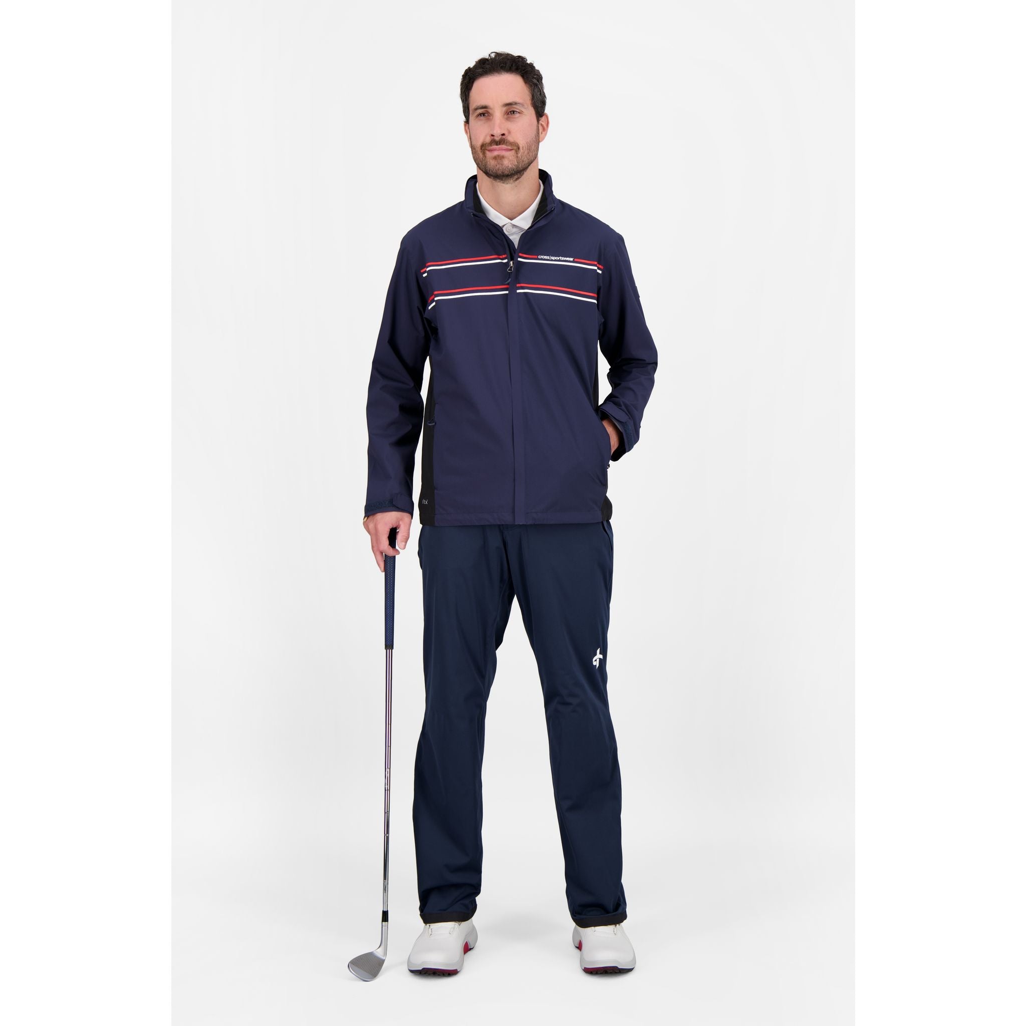 Męska kurtka przeciwdeszczowa Cross Sportswear Cloud Golf