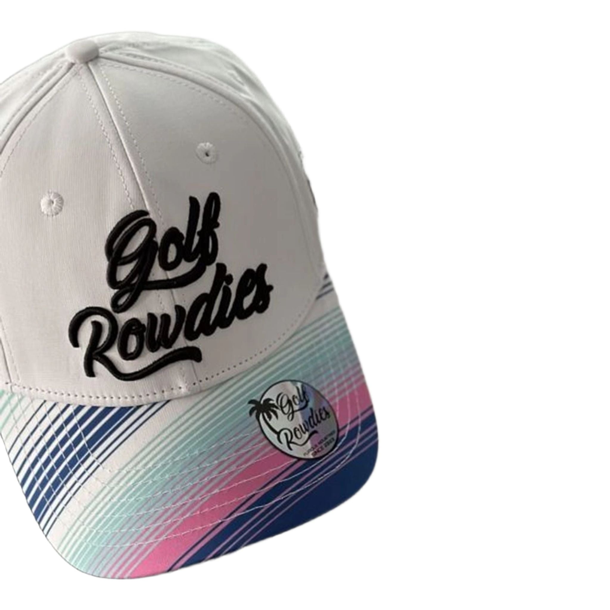 Golf Rowdies Stripes Kappe