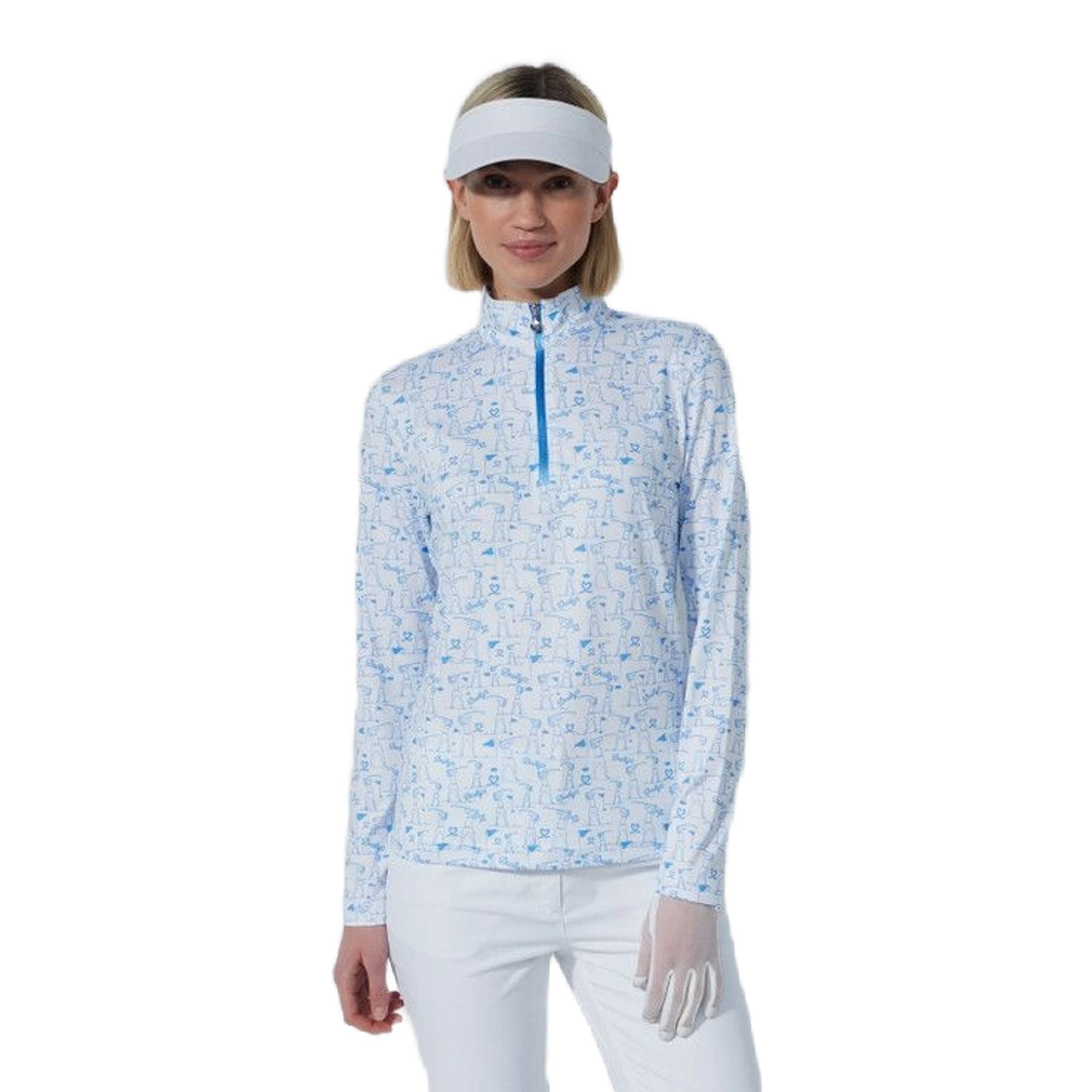 Daily Sports Tempo Ls Half Neck Midlayer Damen