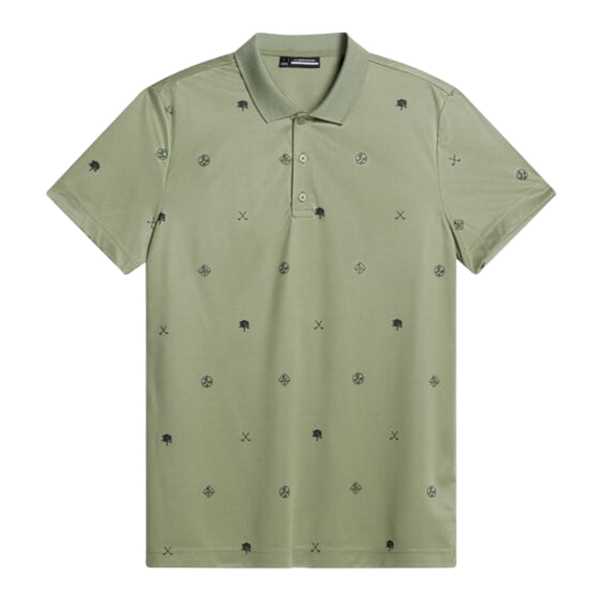 Męska koszulka polo z motywem klubowym J. Lindeberg