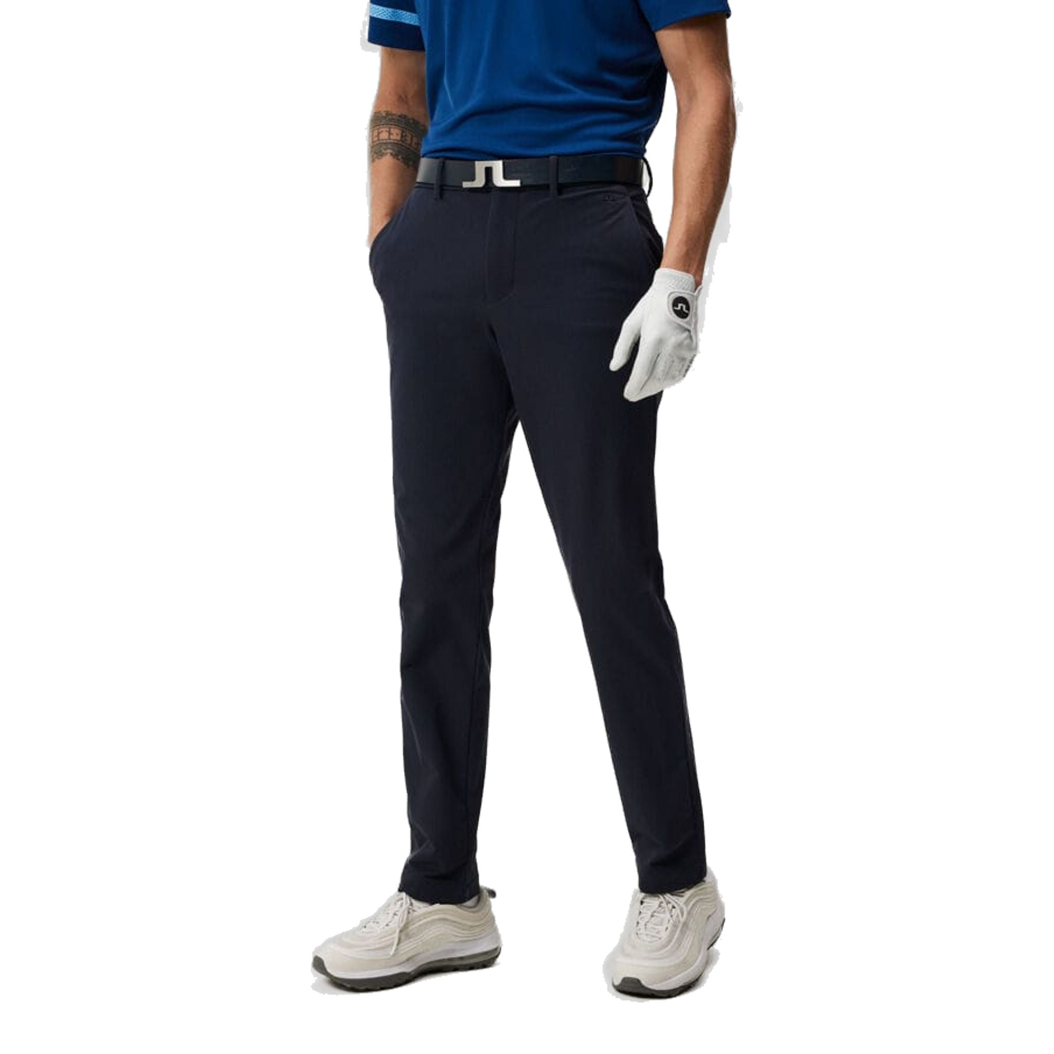Męskie spodnie golfowe J. Lindeberg Fleece Twill