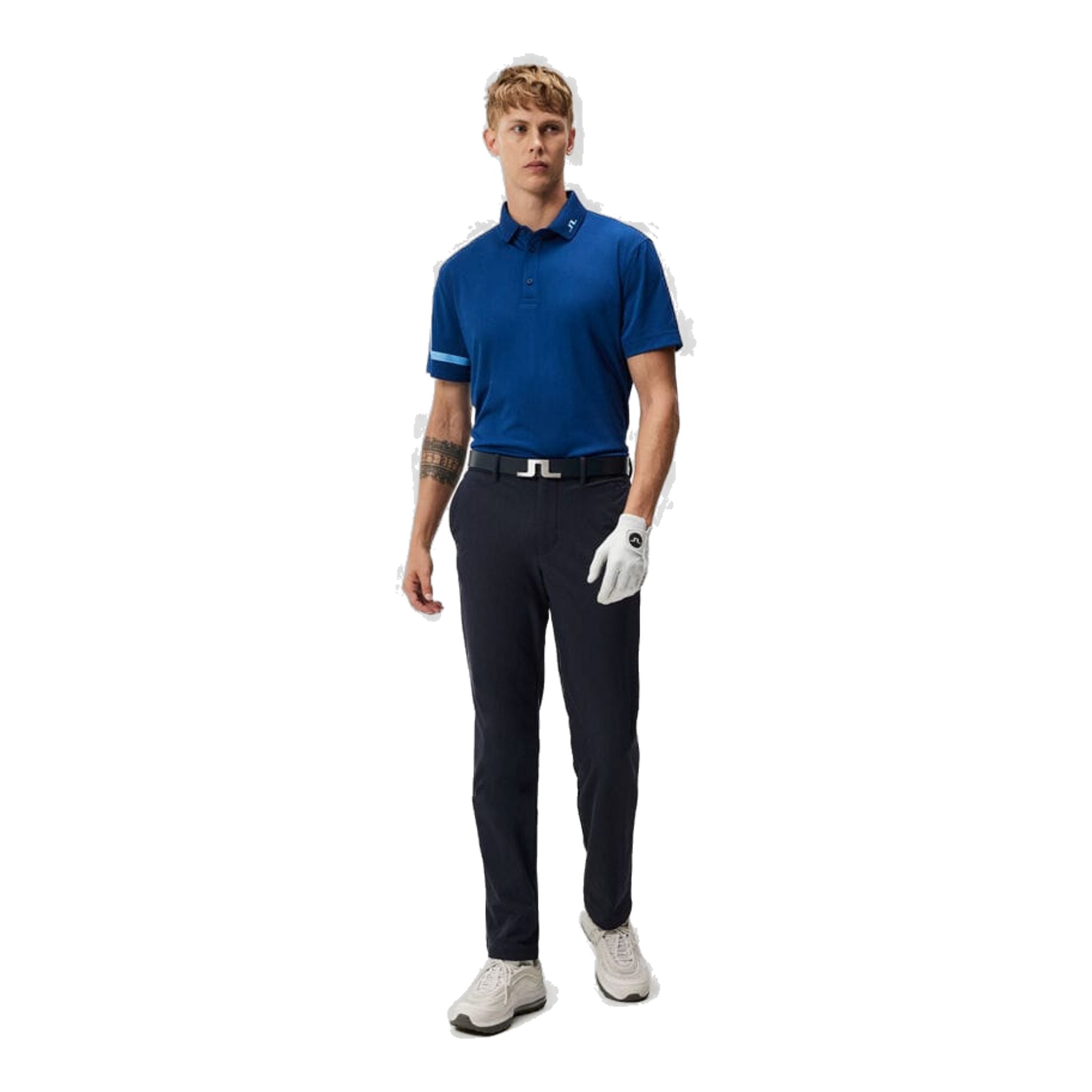 Męskie spodnie golfowe J. Lindeberg Fleece Twill