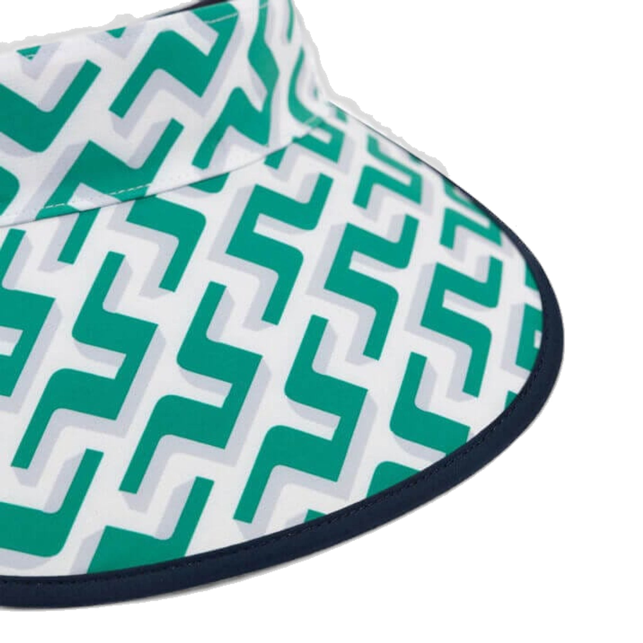 J. Lindeberg Alba Print 3D Bridge Monogram Visor Damen