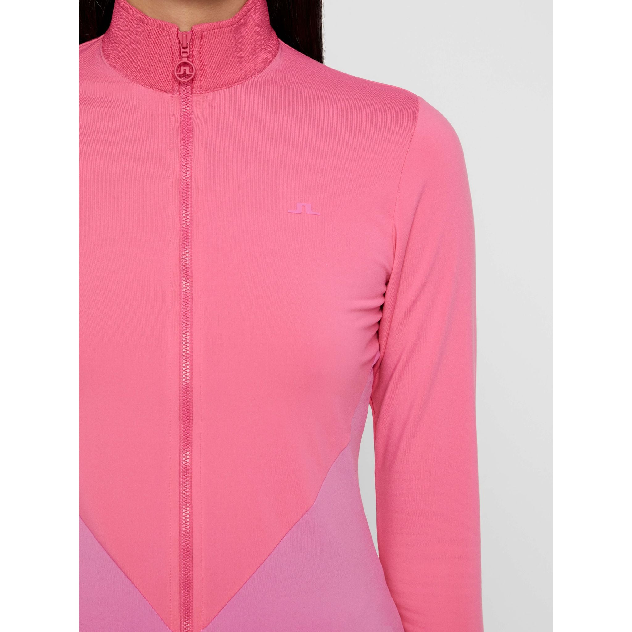 J. Lindeberg W Liza-Light Mid Sweater Pop Pink Damen