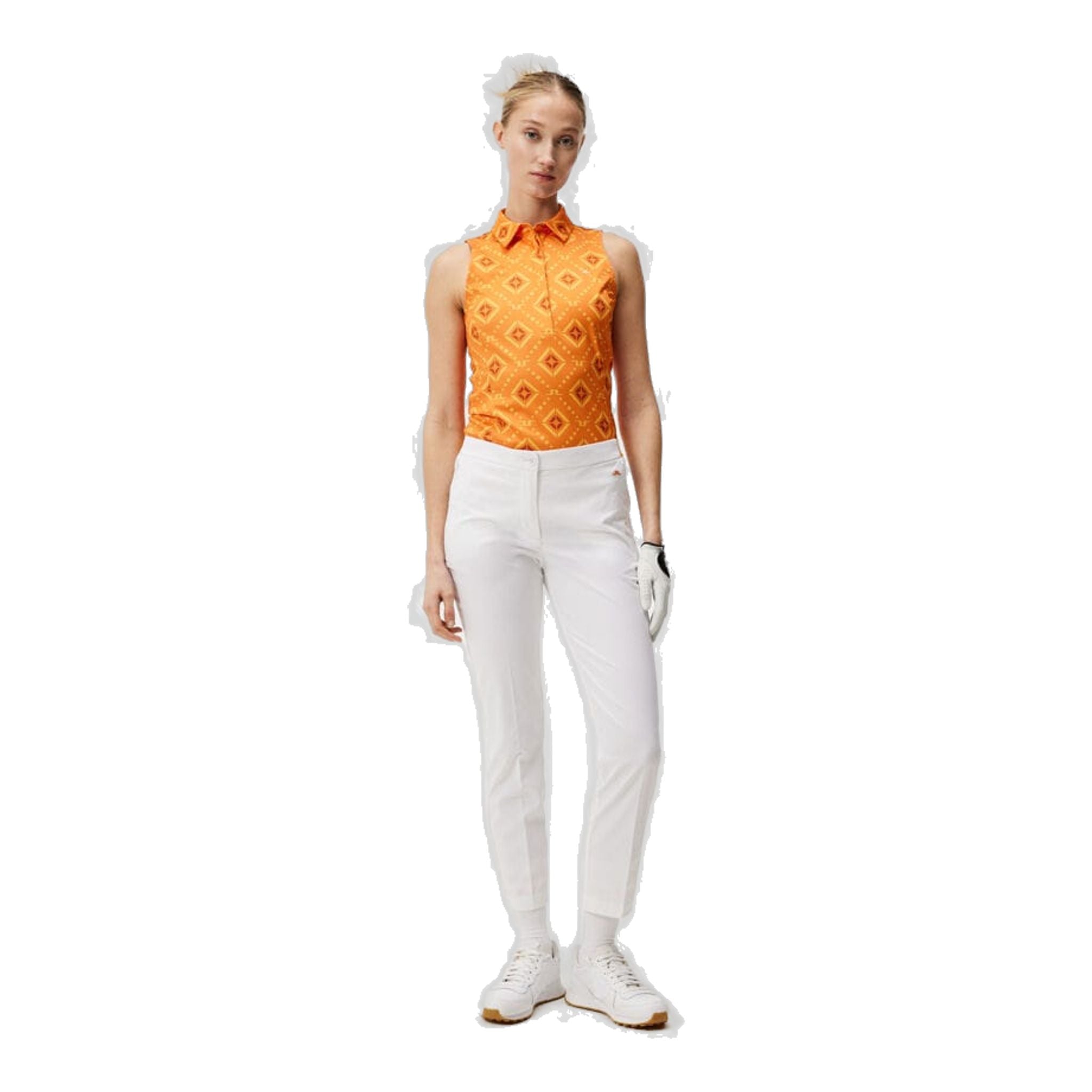 J. Lindeberg Dena Print Sleeveless Top Damen