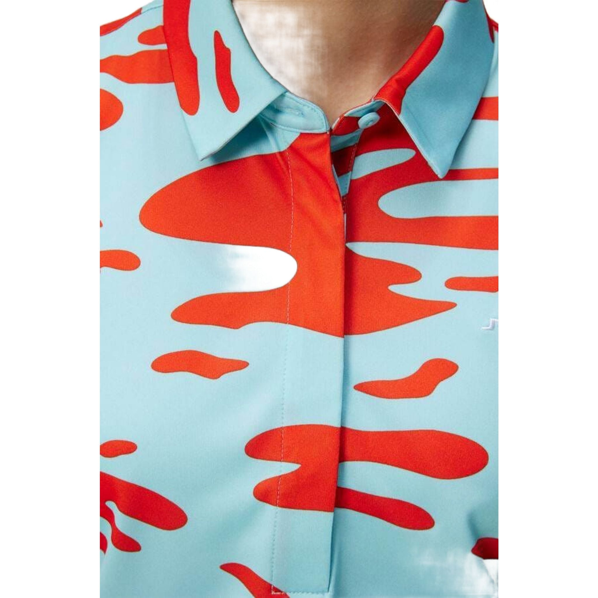 Damski top bez rękawów z nadrukiem J. Lindeberg Dena