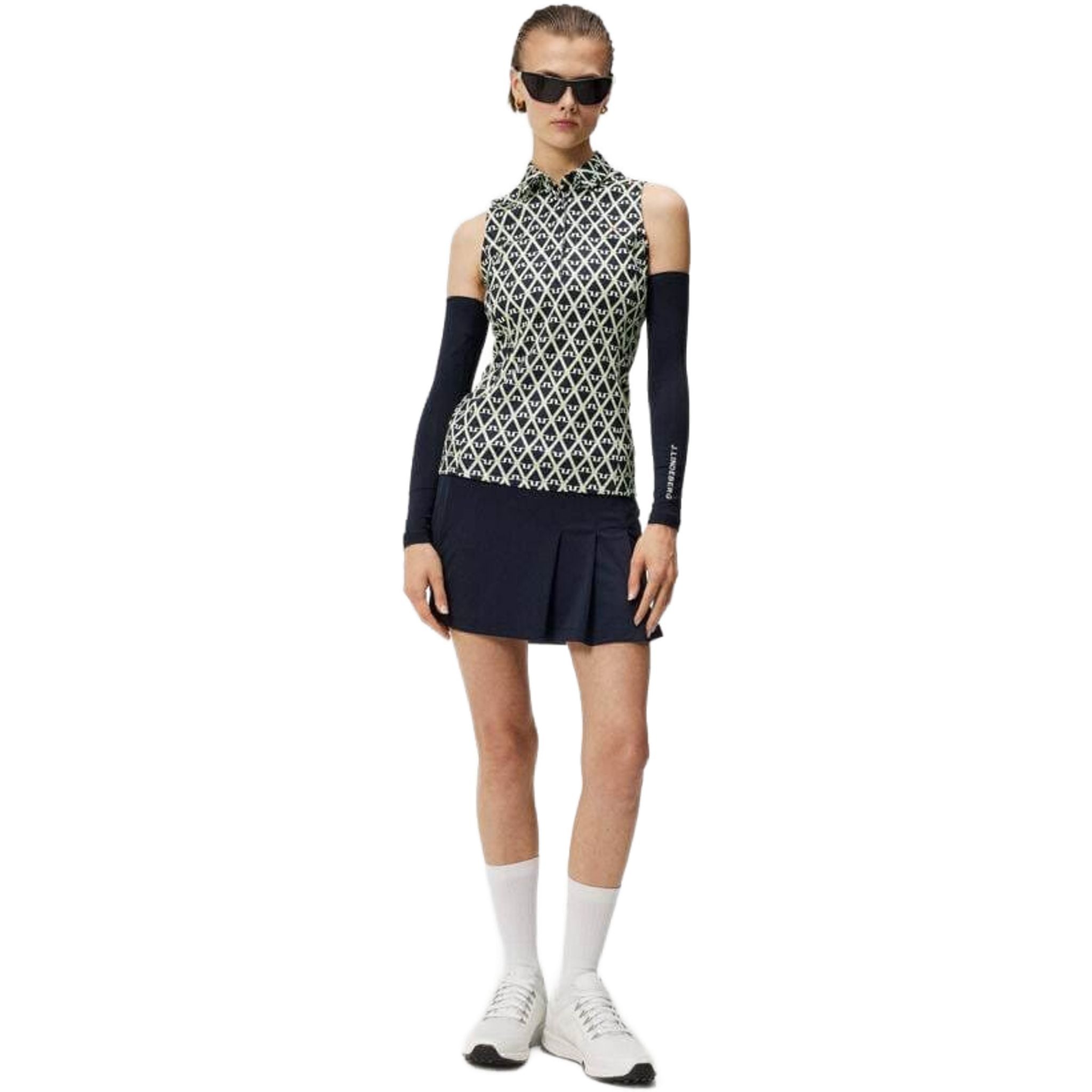 Damski top bez rękawów z nadrukiem J. Lindeberg Dena