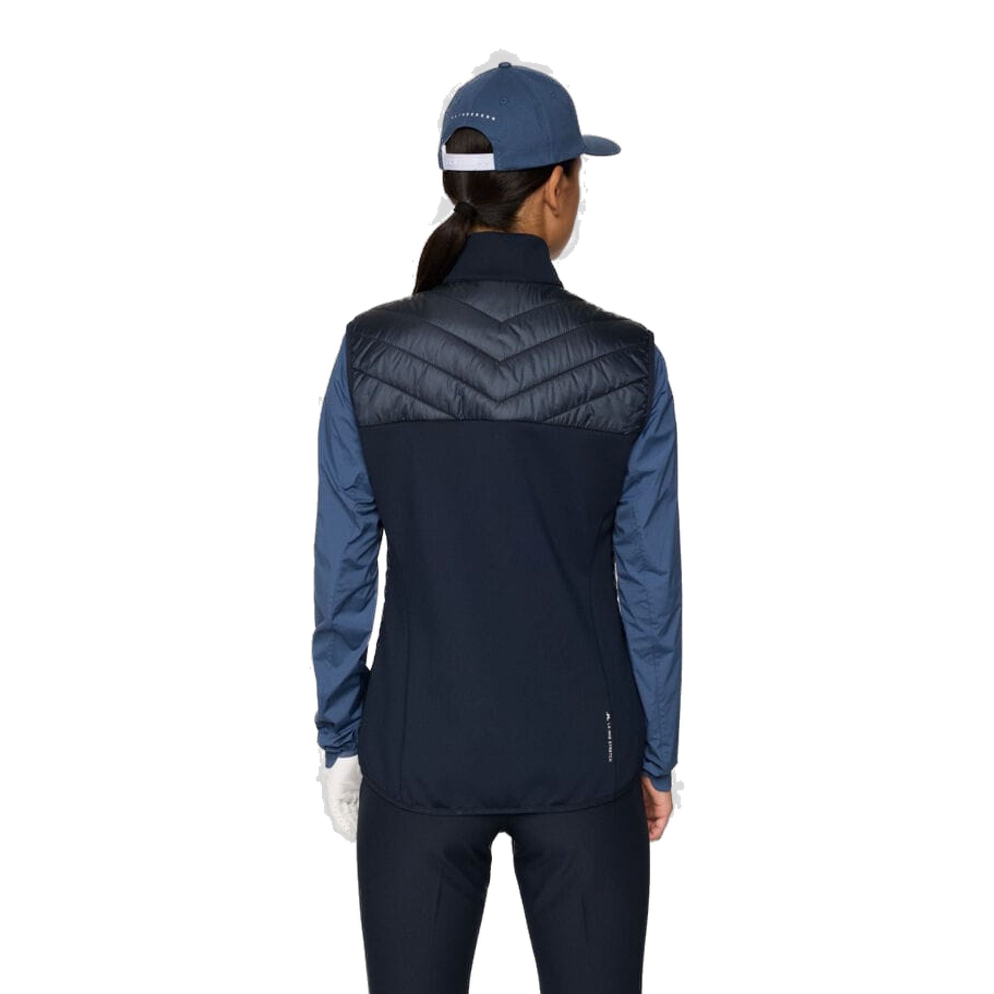 J. Lindeberg Madde Quilt Hybrydowa kamizelka damska