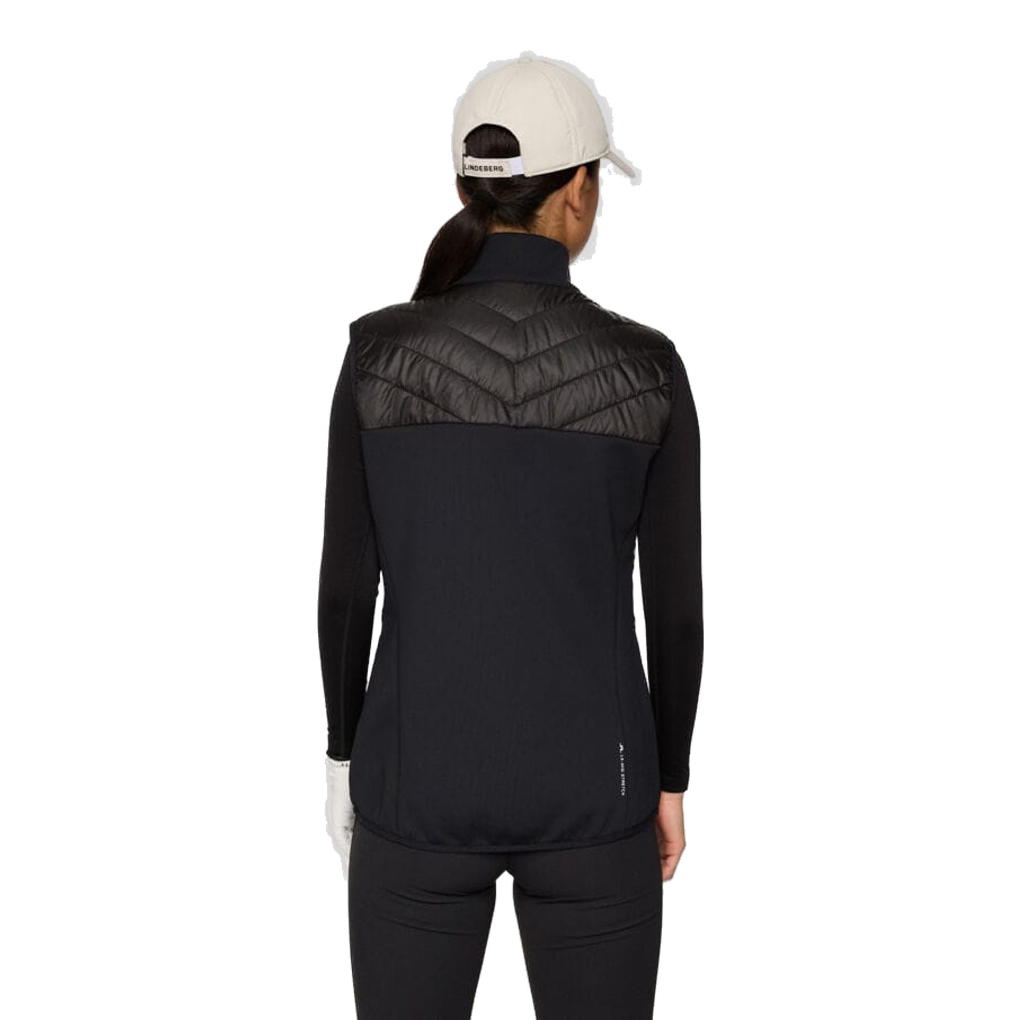 J. Lindeberg Madde Quilt Hybrydowa kamizelka damska