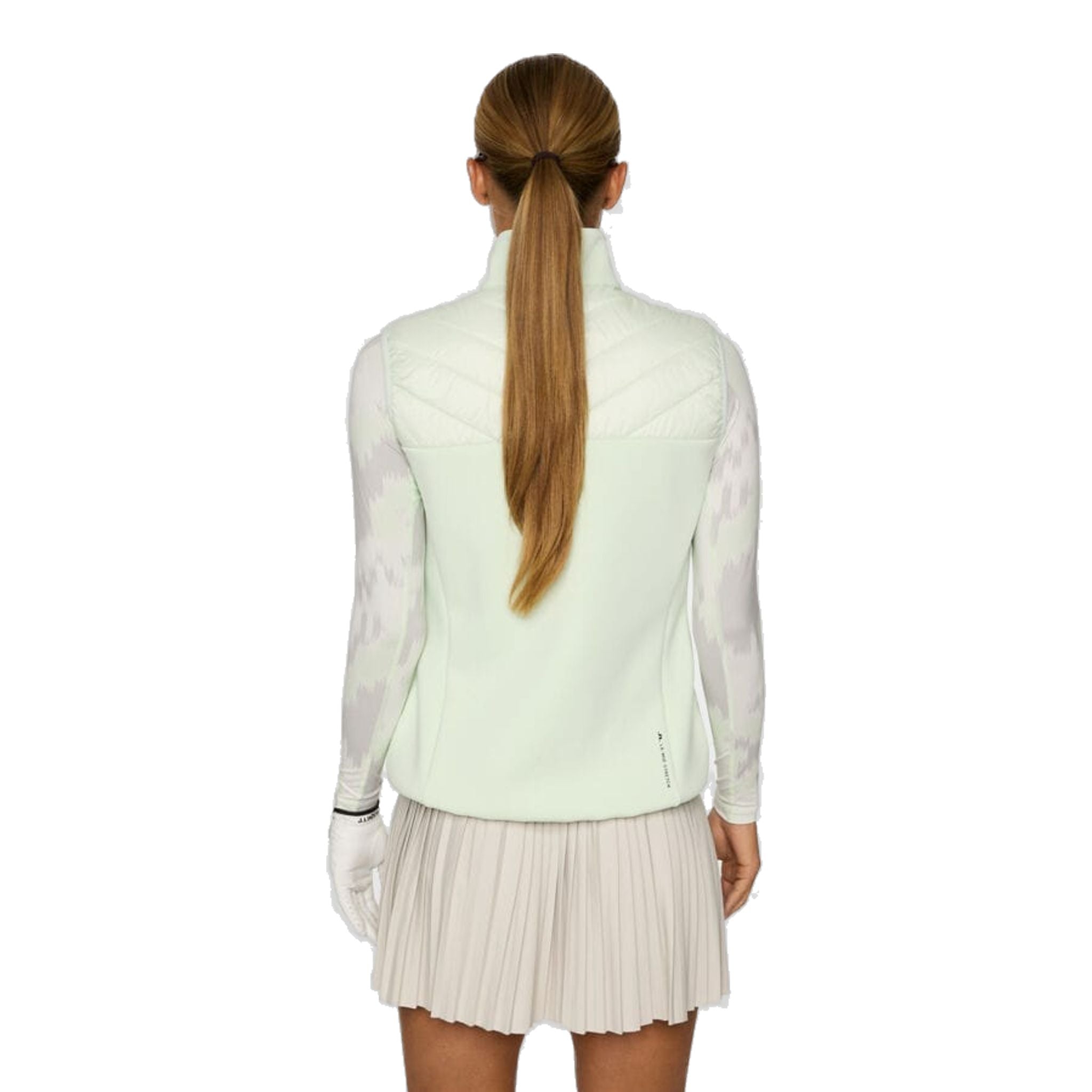 J. Lindeberg Madde Quilt Hybrydowa kamizelka damska