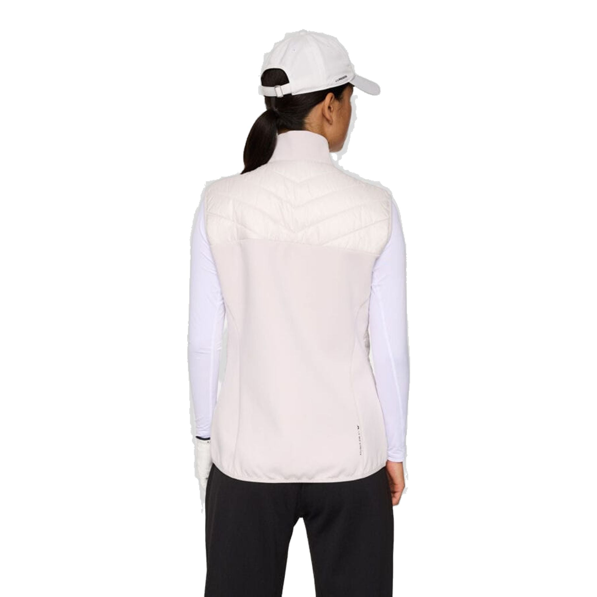 J. Lindeberg Madde Quilt Hybrydowa kamizelka damska