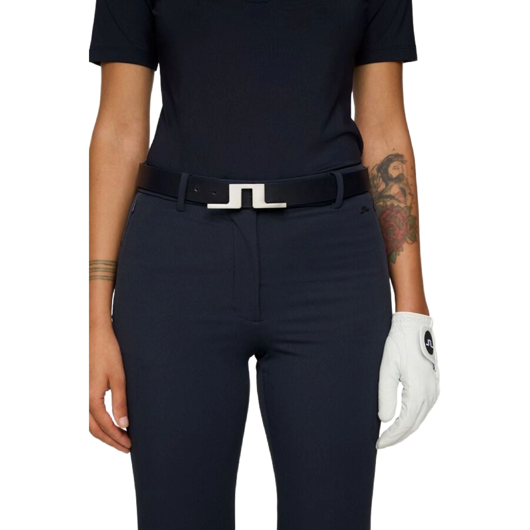 Damskie spodnie J. Lindeberg Lei z polaru i diagonalu