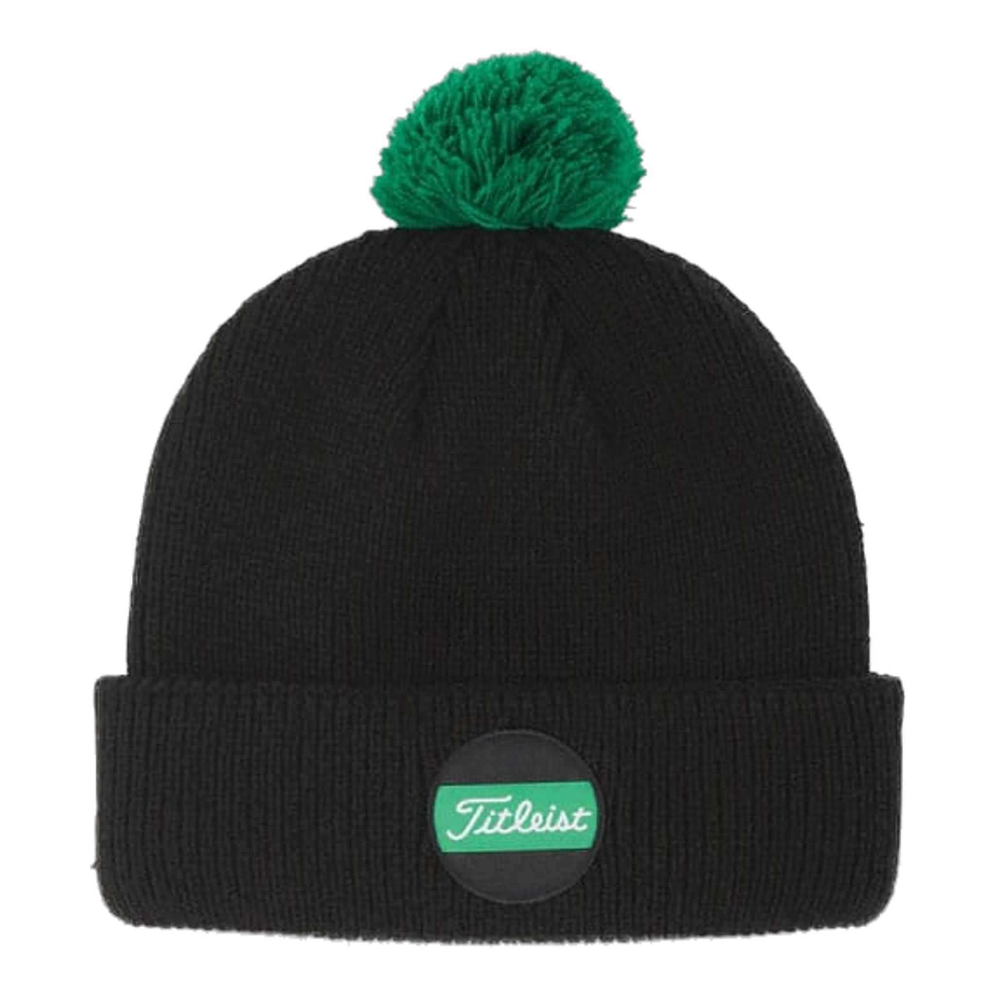 Titleist Pom Pom Haube "Shamrock" Schwarz/Grün