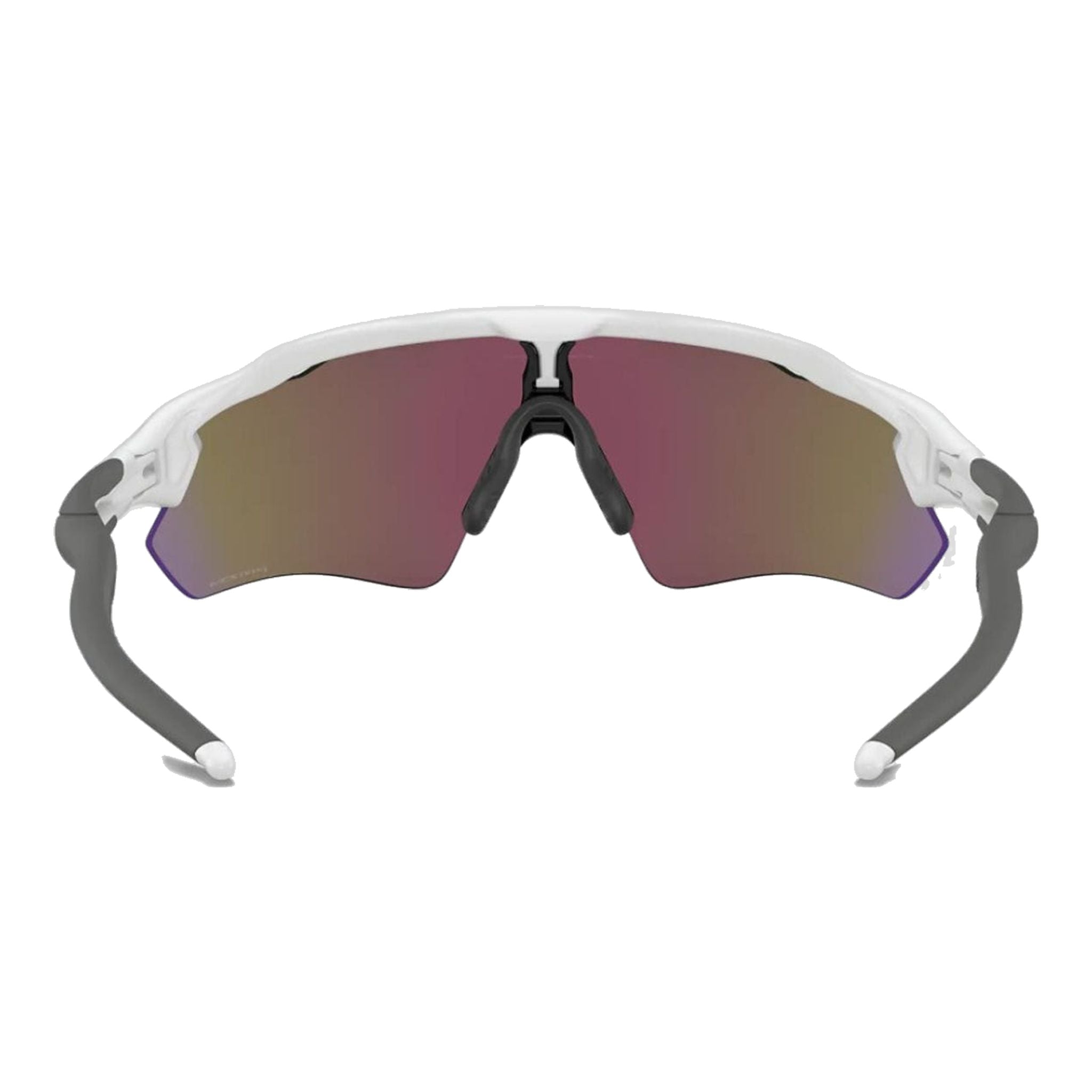 Oakley M Radar EV Path Polished White Prizm Sapphire Herren