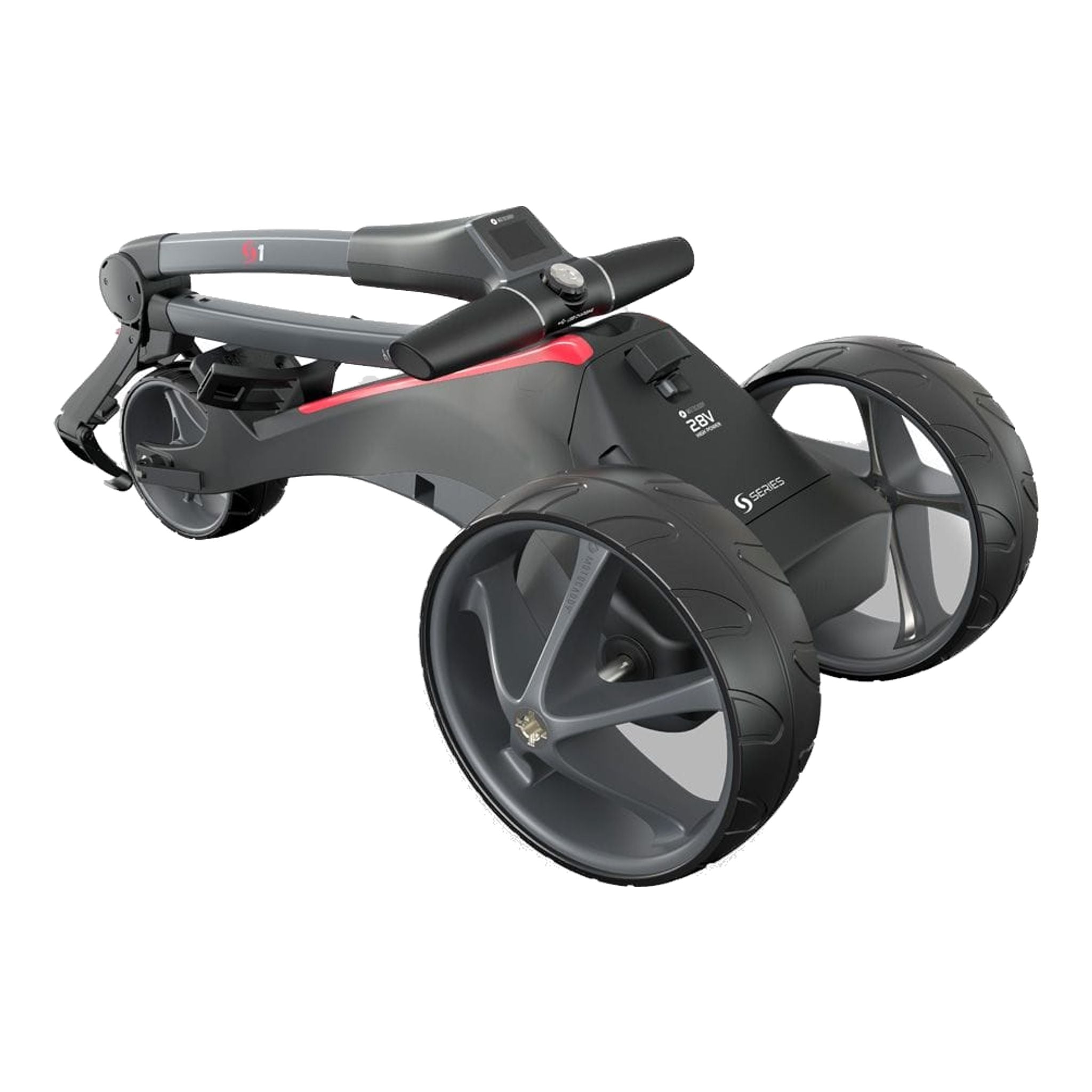 Motocaddy S1 Standard Akku (18 Loch) Graphitegrau