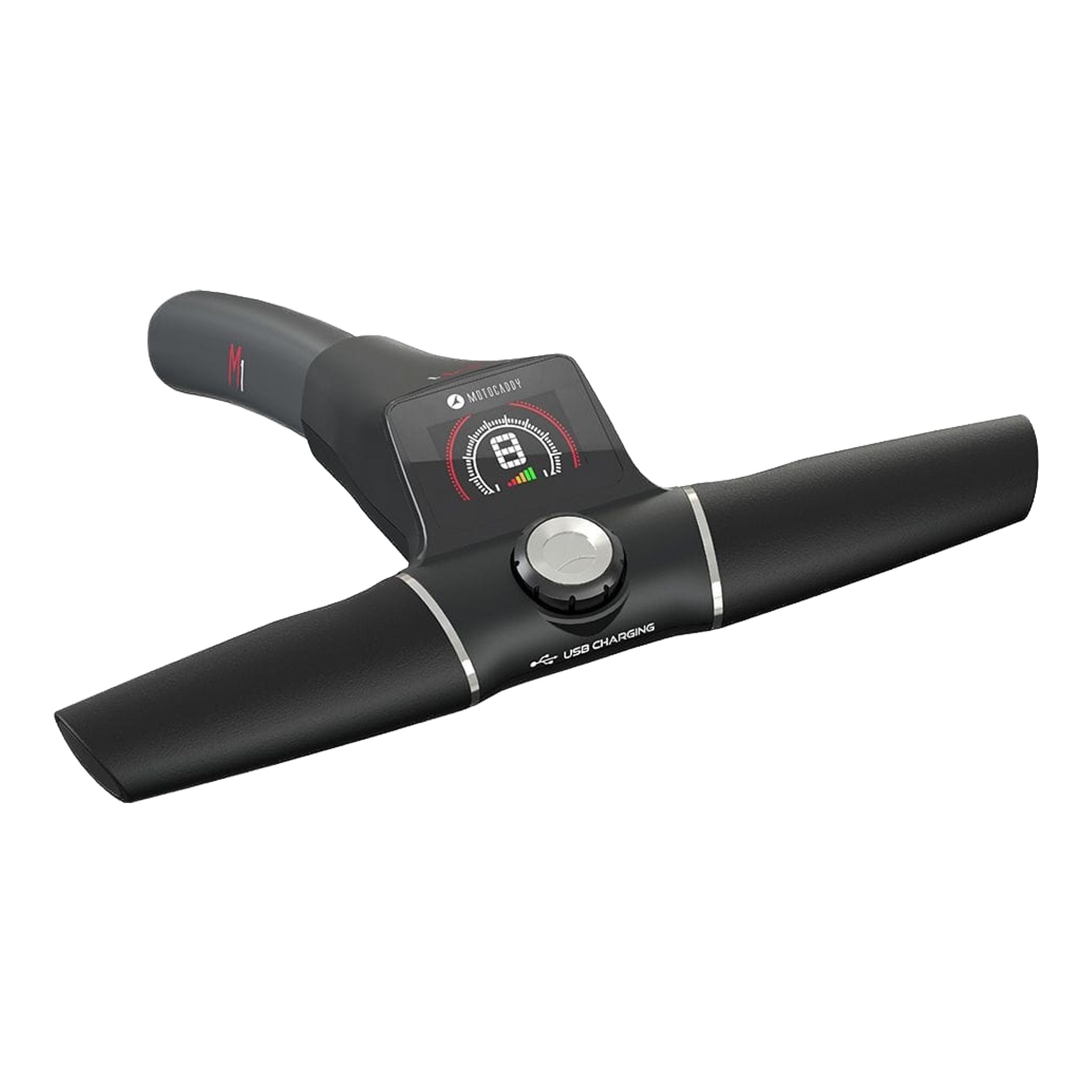 Motocaddy M1 DHC Ultra Akku (27 Loch) Graphitgrau