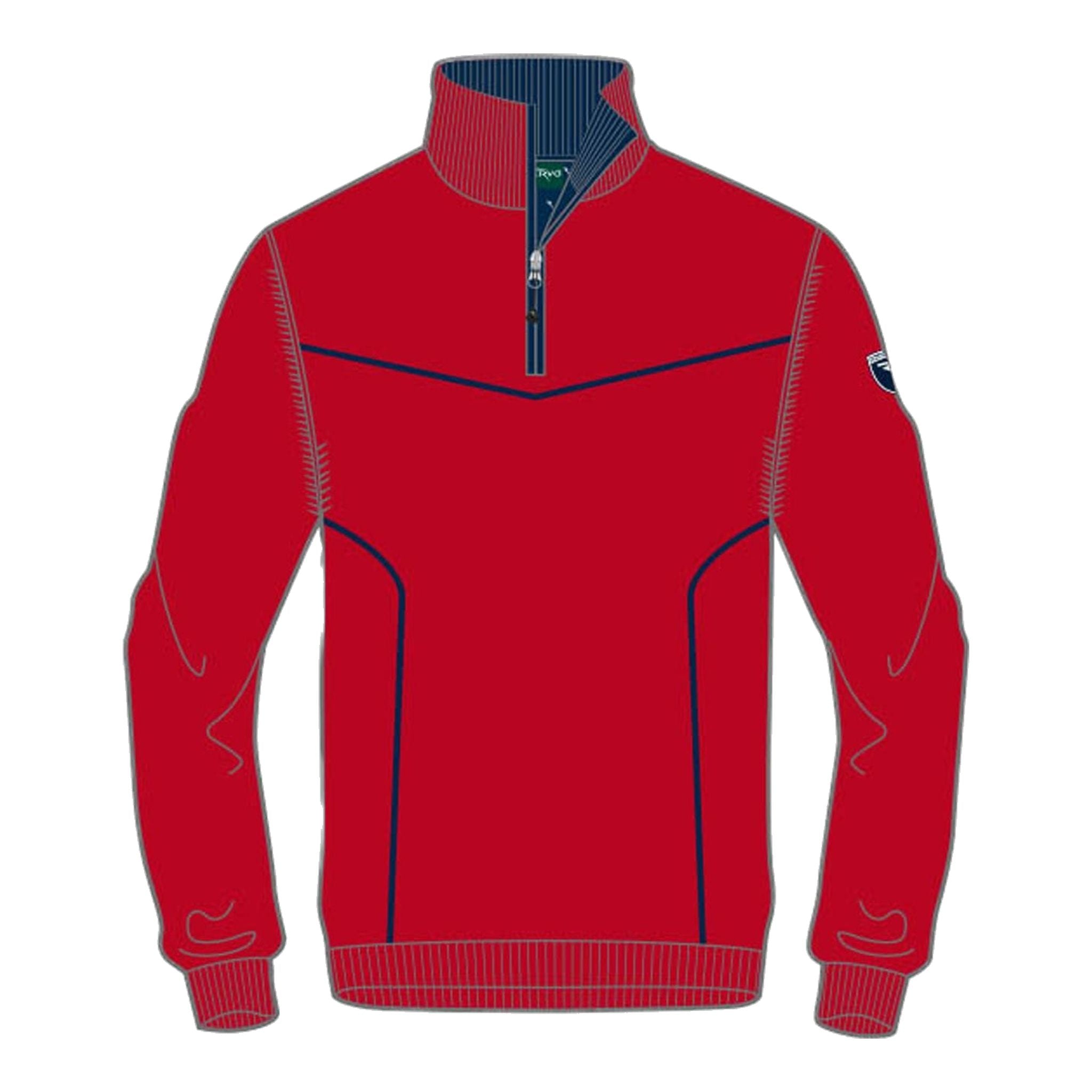 Chervo M Nadel Sweater Rot Herren