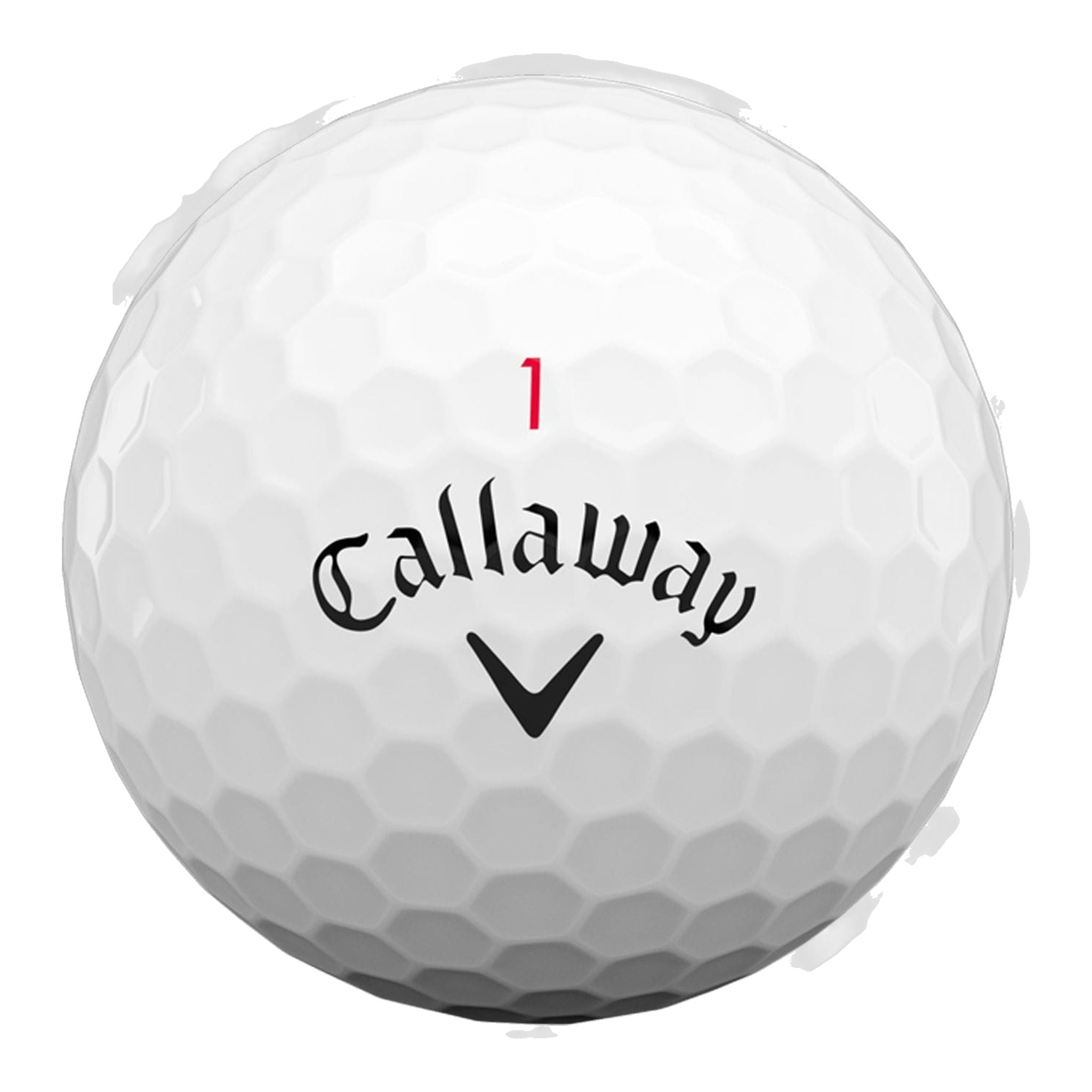Callaway Chrome Soft X 2020 12 Golfbälle Weiß