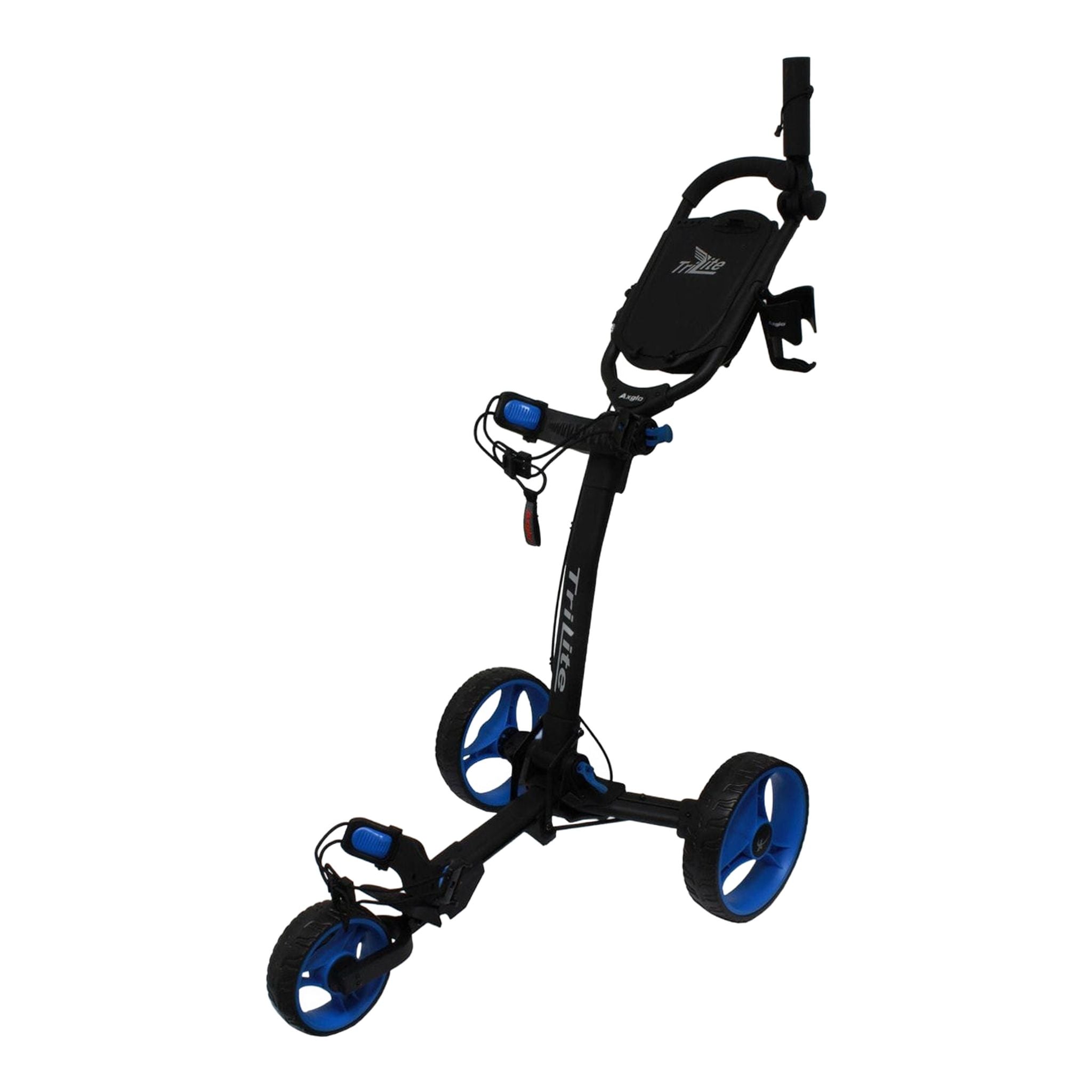 Axglo Trilite Cart Grau/Blau (inkl. Schirm- & Getränkeha