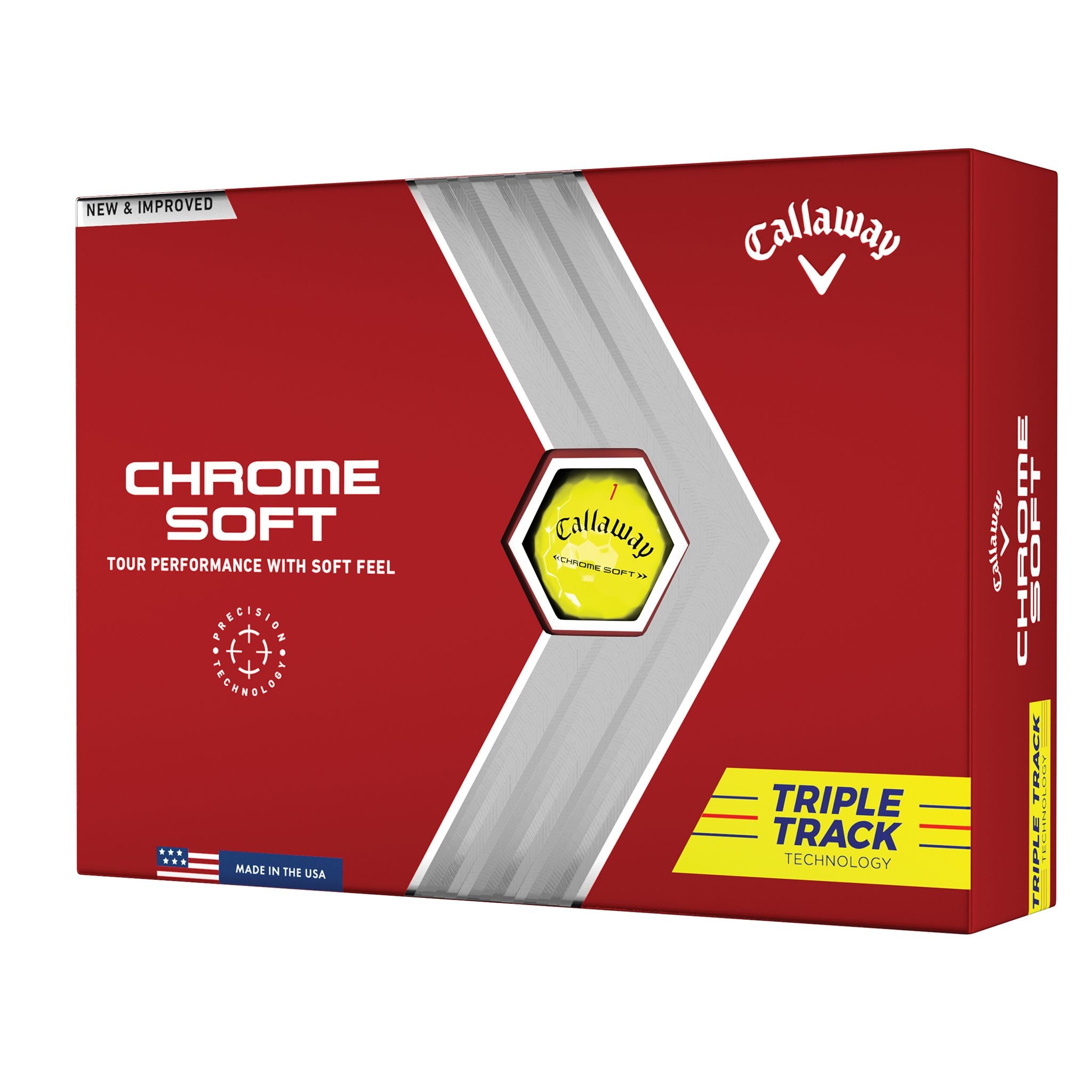 Callaway Chrome Soft (22) TripleTrack Yellow