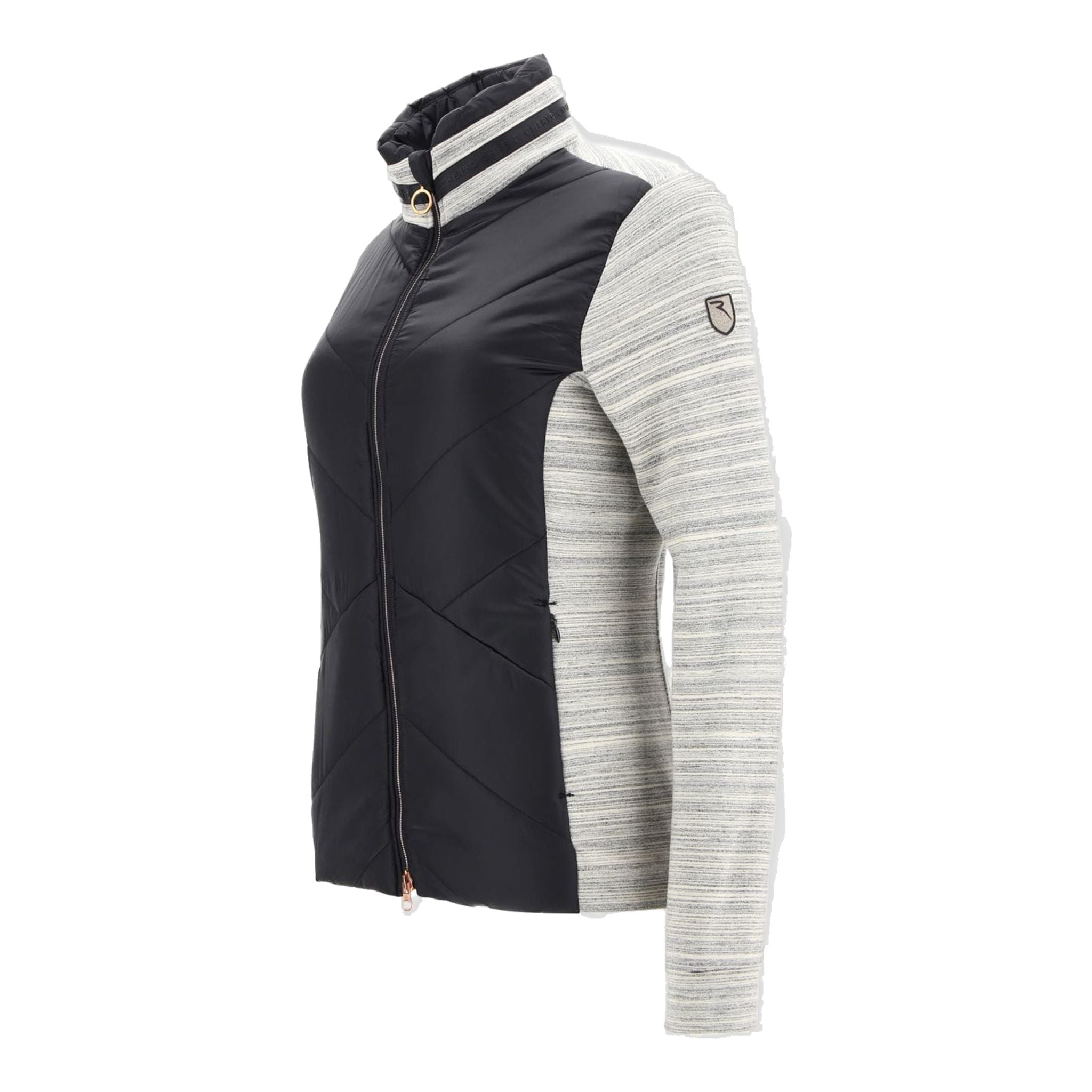 Chervo W Pingpong Jacke Schwarz/Beige Damen