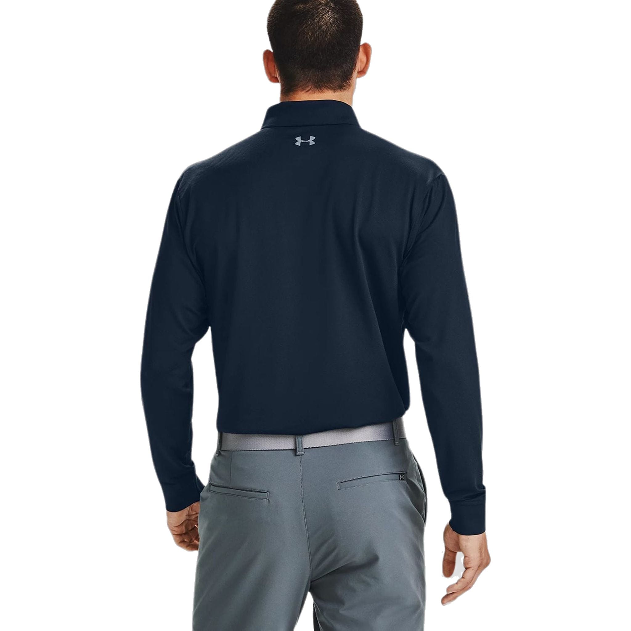 Under Armour Polo Langarm Performance 2,0 Navy Herren Herren