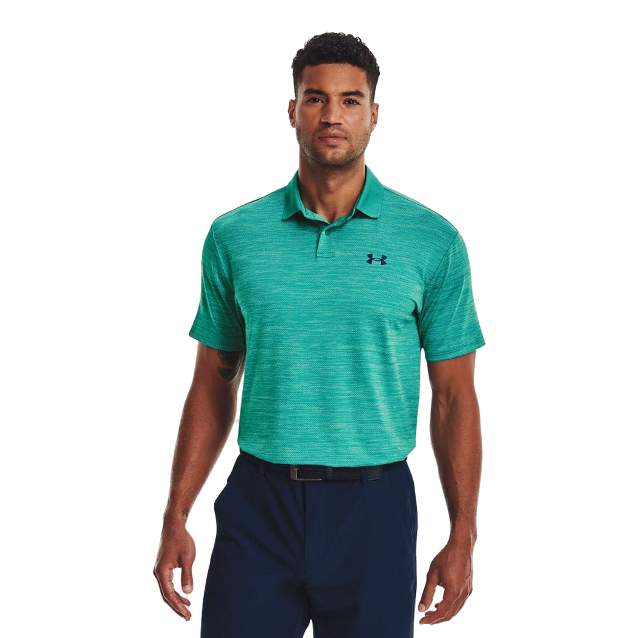 Under Armour M Polo Performance 2,0 Cerulean/Academy Herren