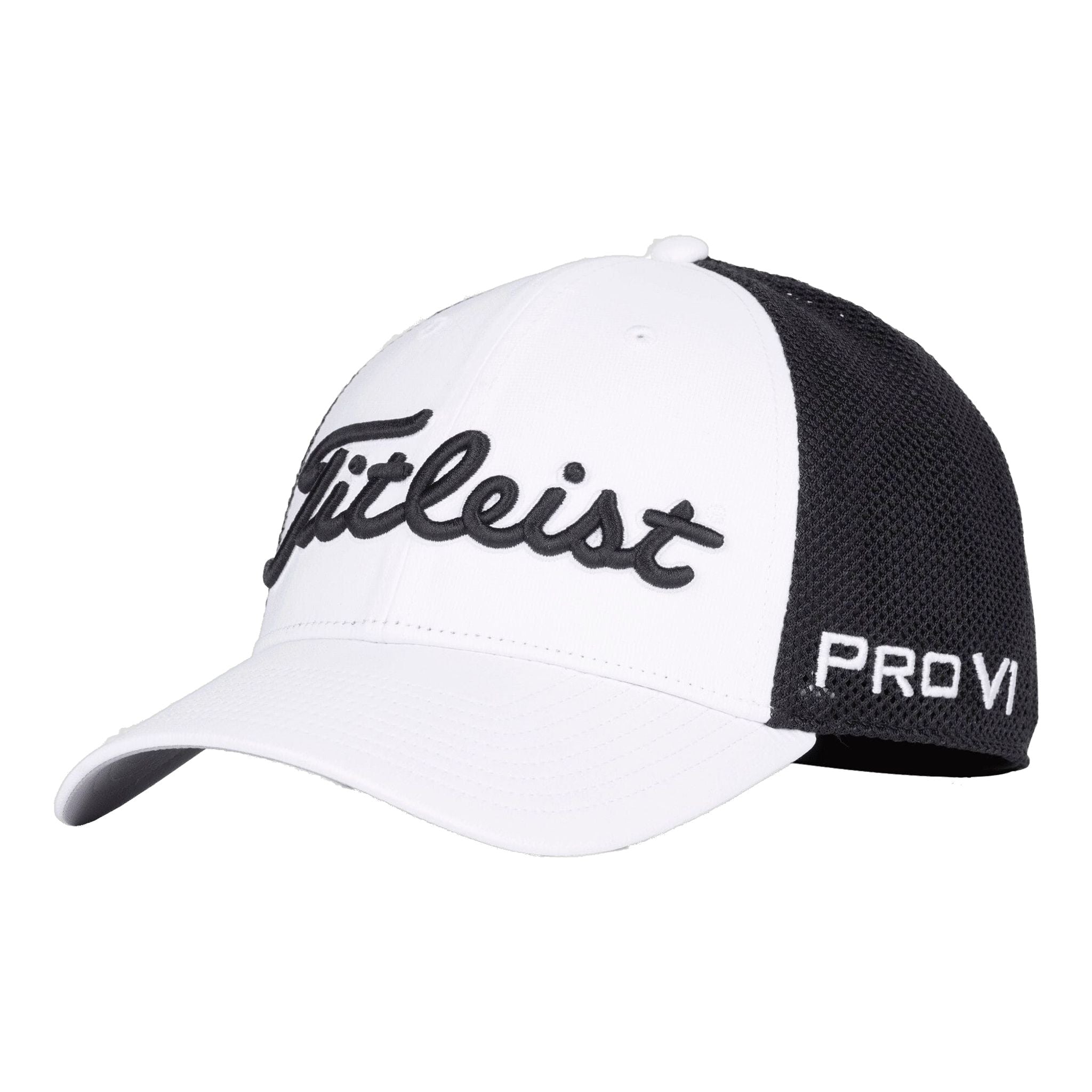 Titleist Tour Performance Mesh Golfkappe Weiß/Schwarz Herre Herren