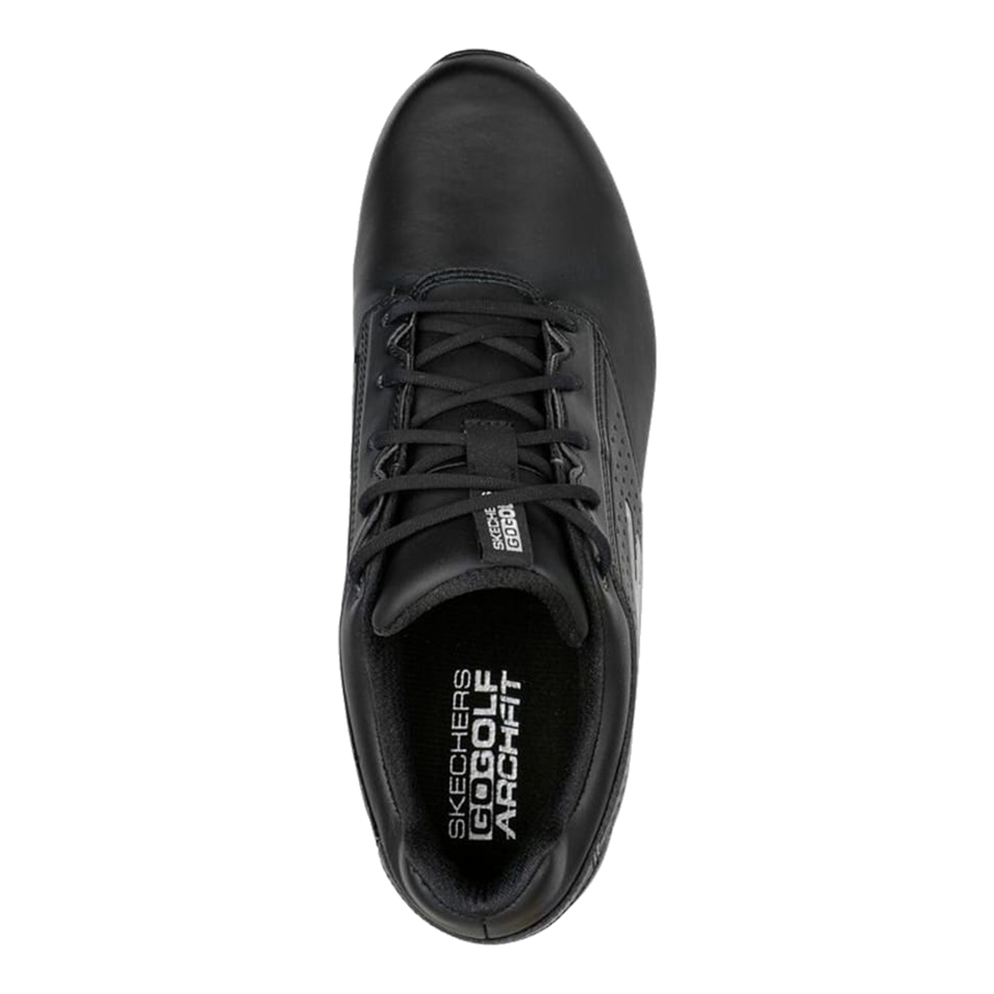 Skechers M GO GOLF ELITE 5 - LEGEND Black Leather/White Tri Herren