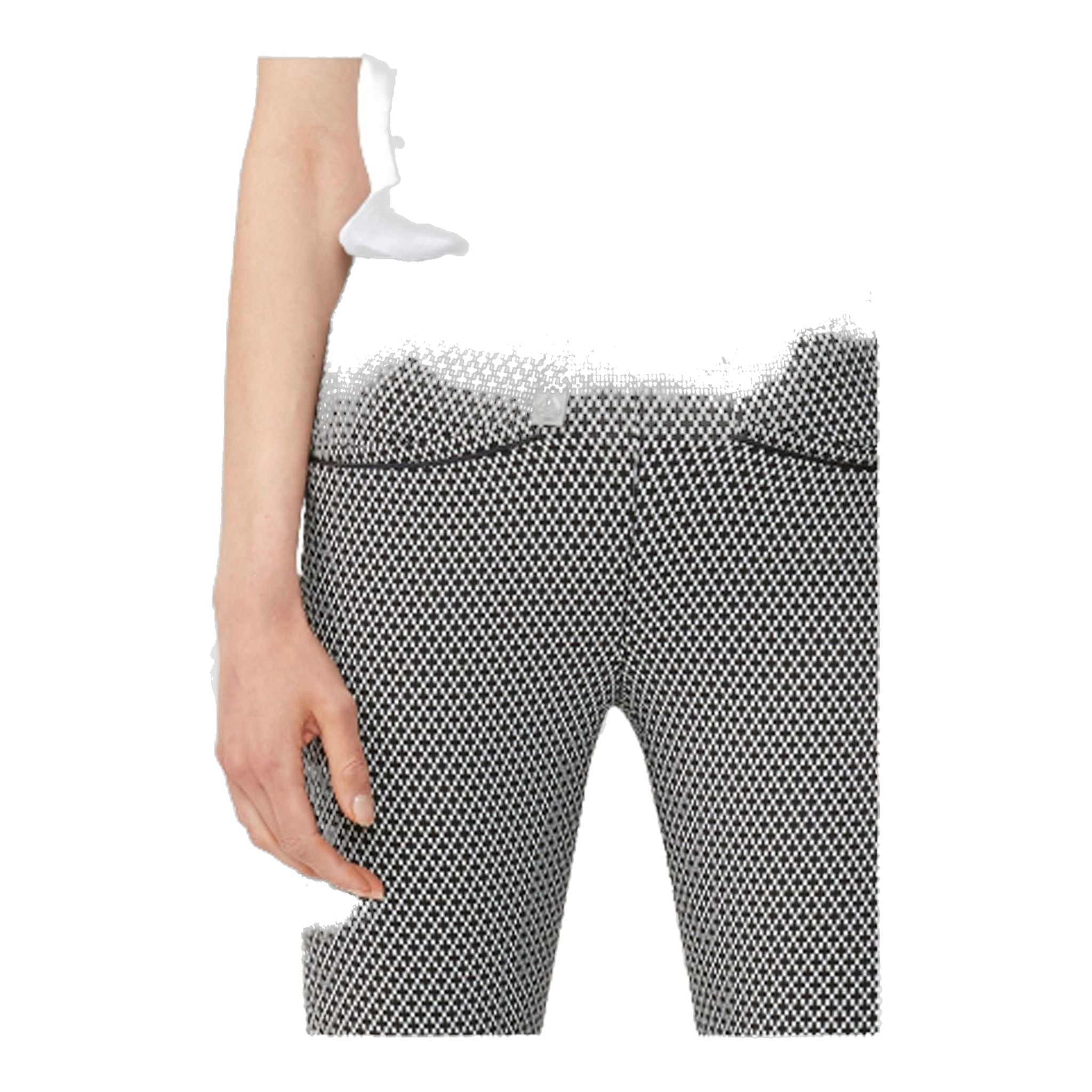 Röhnisch Bermuda Smooth Black/White Check Damen