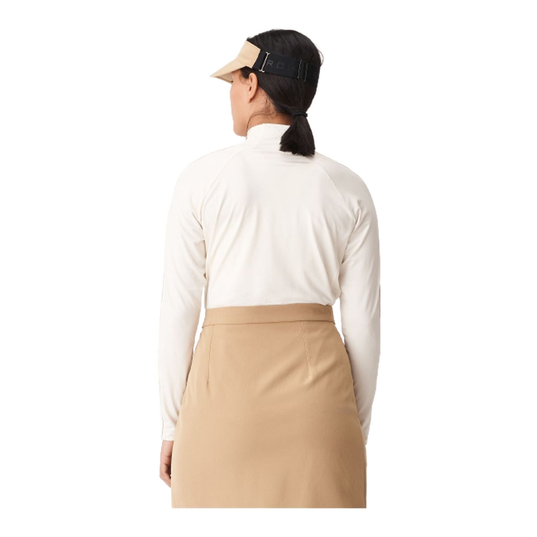 Röhnisch W Layer Serena Half Zip Weiß/Beige Damen