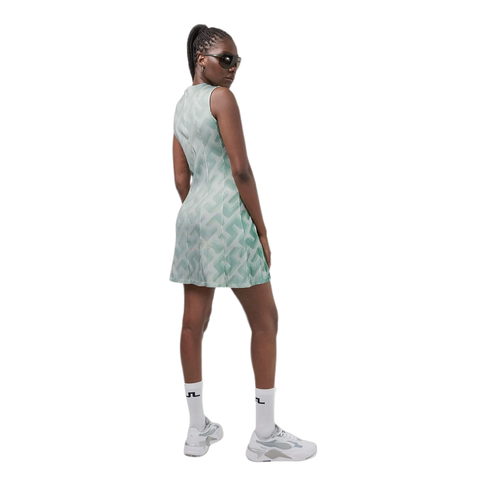 J. Lindeberg Kleid 3D Golf Jilian 3D Bridge Mongram Damen