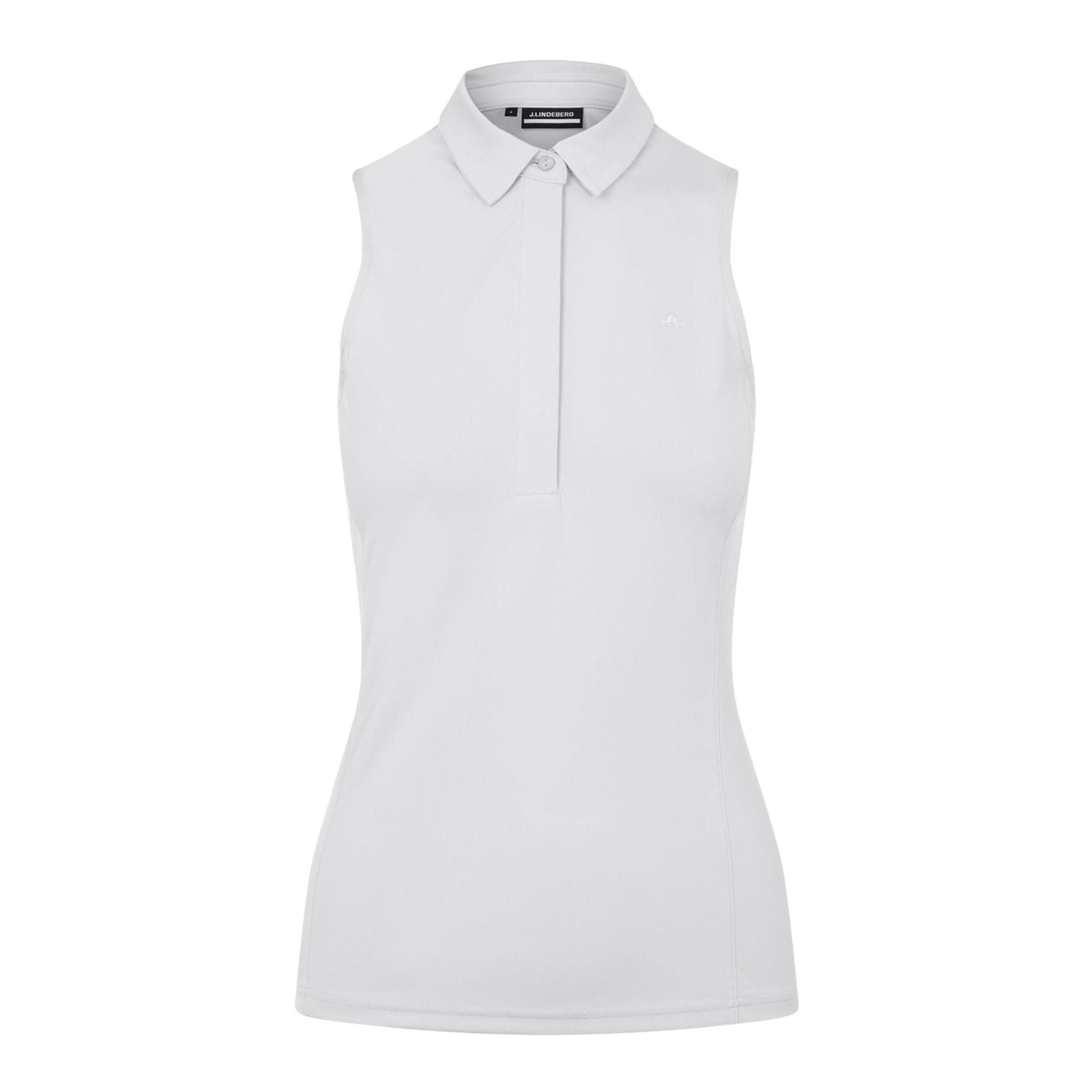 J. Lindeberg Polo SL W Dena Light Grey Damen
