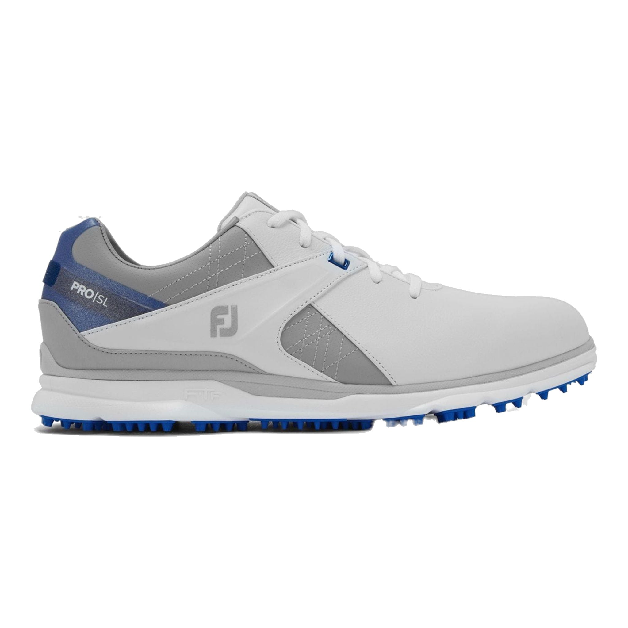 Footjoy M Pro SL White/Grey/Royal Herren