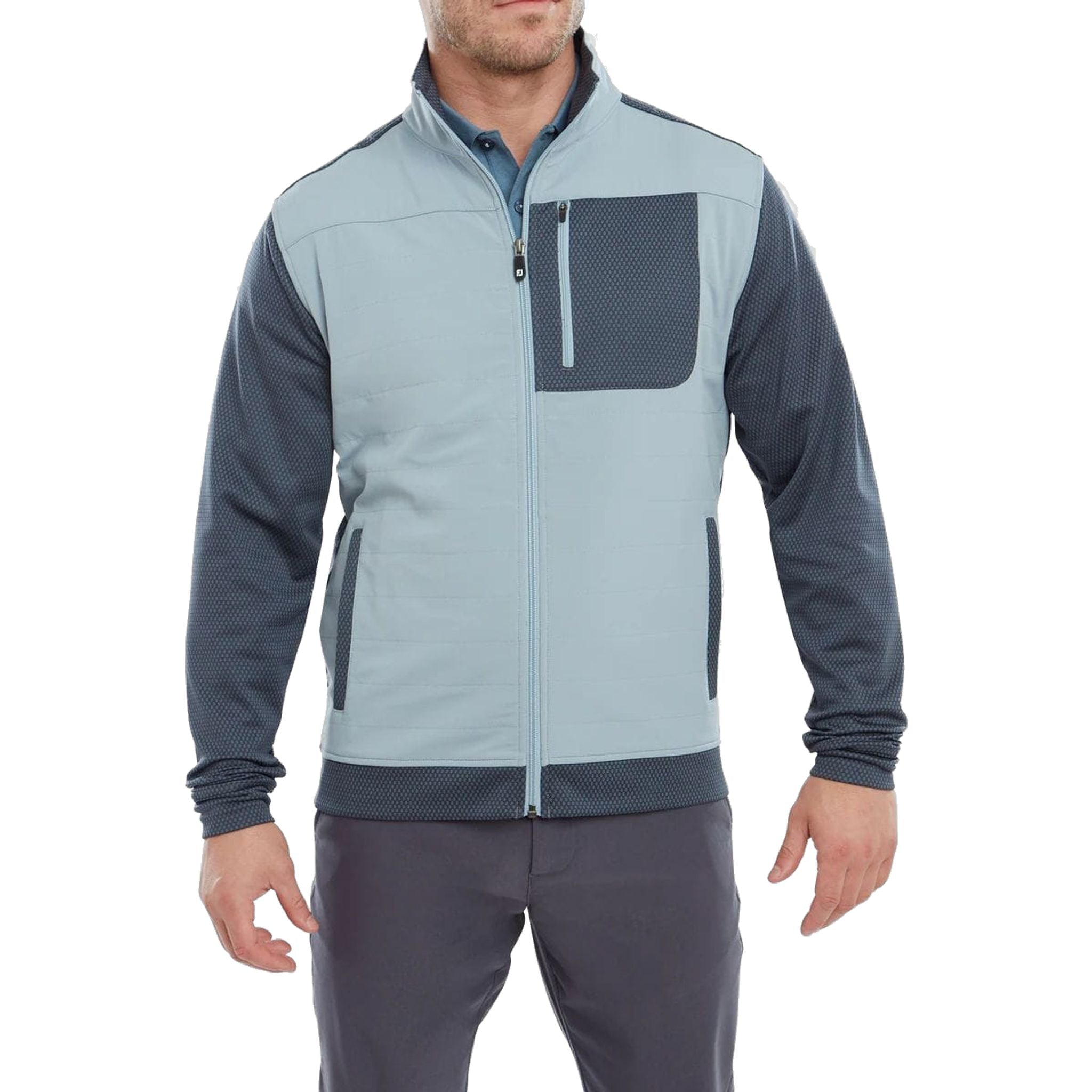 Footjoy ThermoSeries Golf Hybridjacke Charcoal, Grau Herre Herren