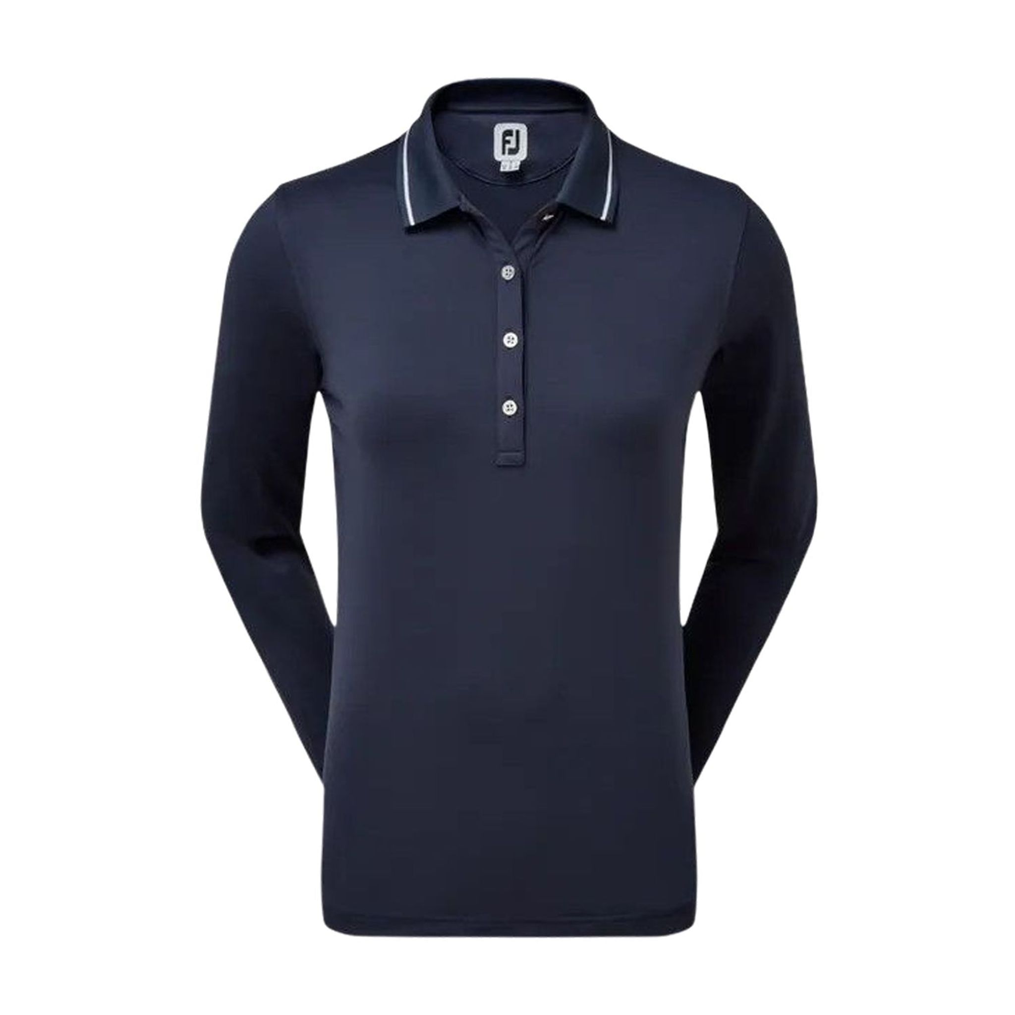 Footjoy W Polo Termiczne Długie Rękawy Granatowe Damskie