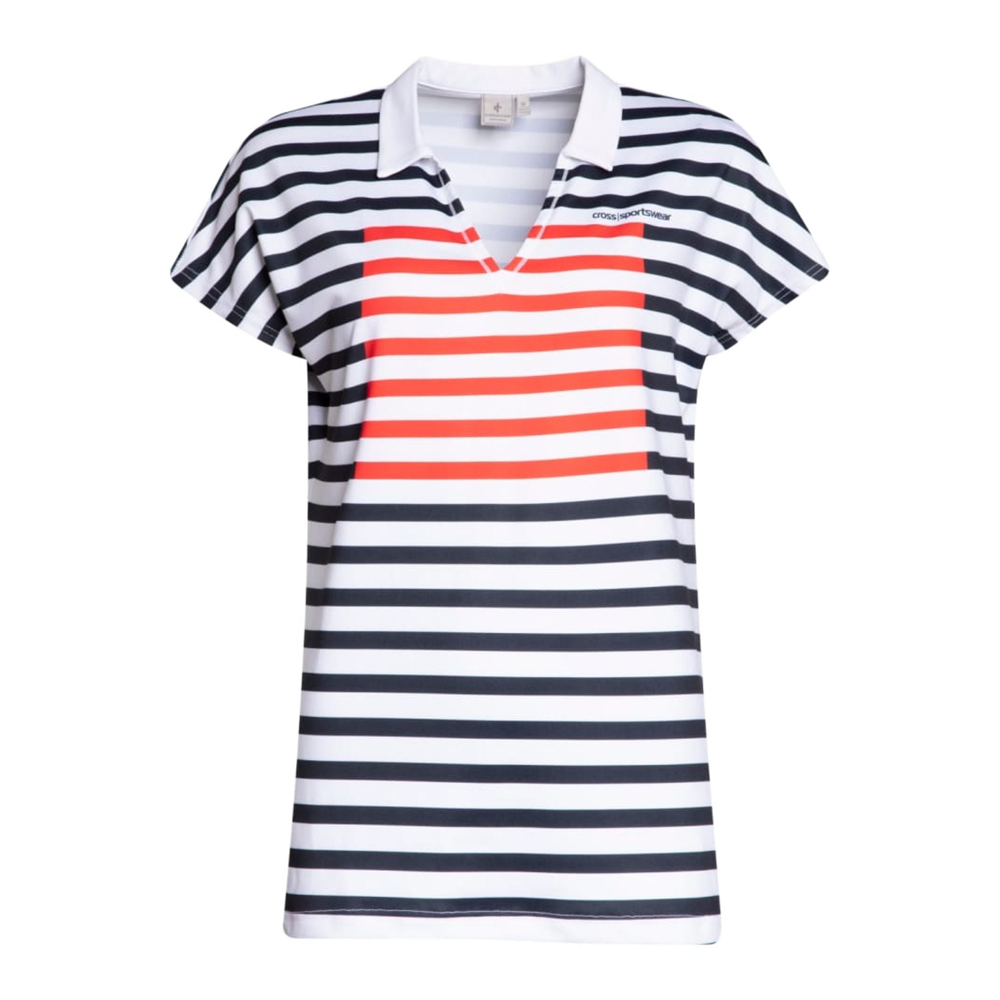 Cross Sportswear W Polo Hidden Weiß Damen