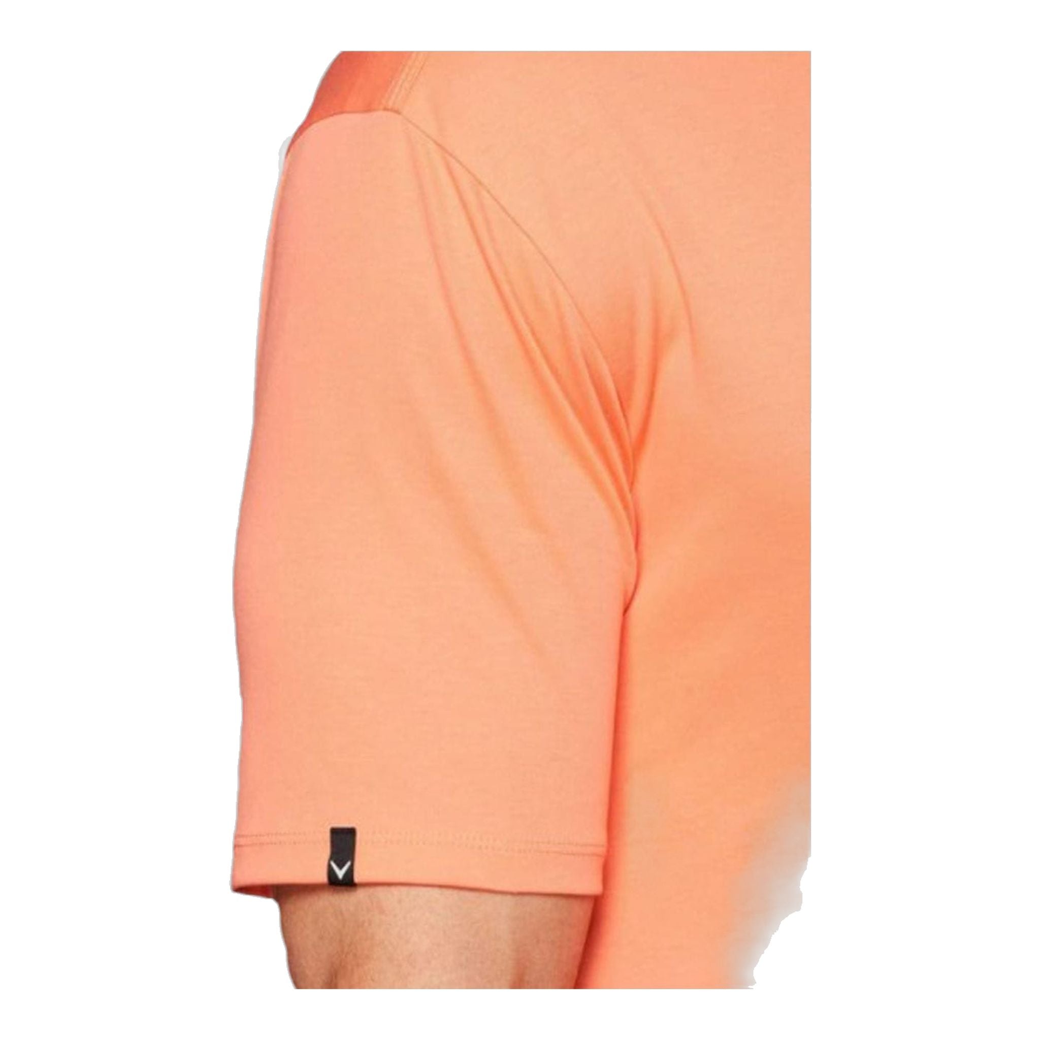 Callaway Solid Cotton Polo Fresh Salmon Herren