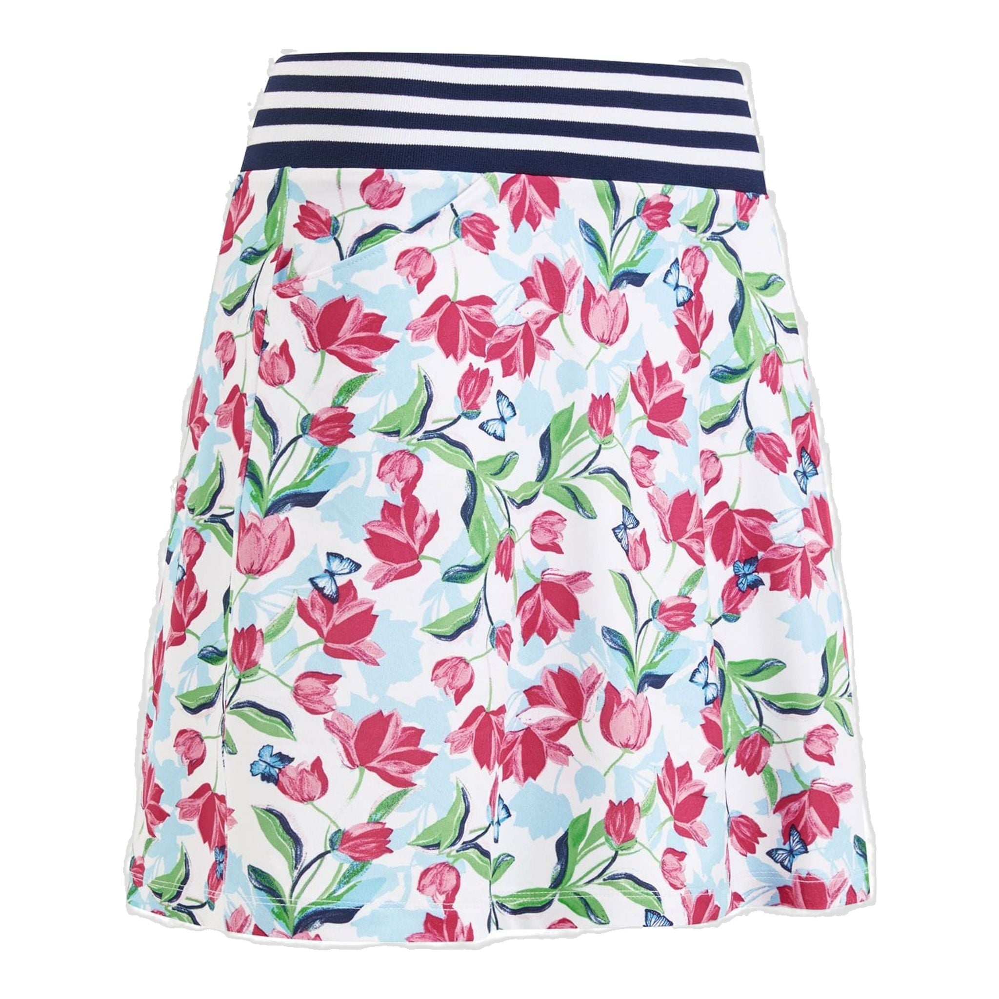 Callaway Skort Brushstroke Print W Brilliant Weiß Damen
