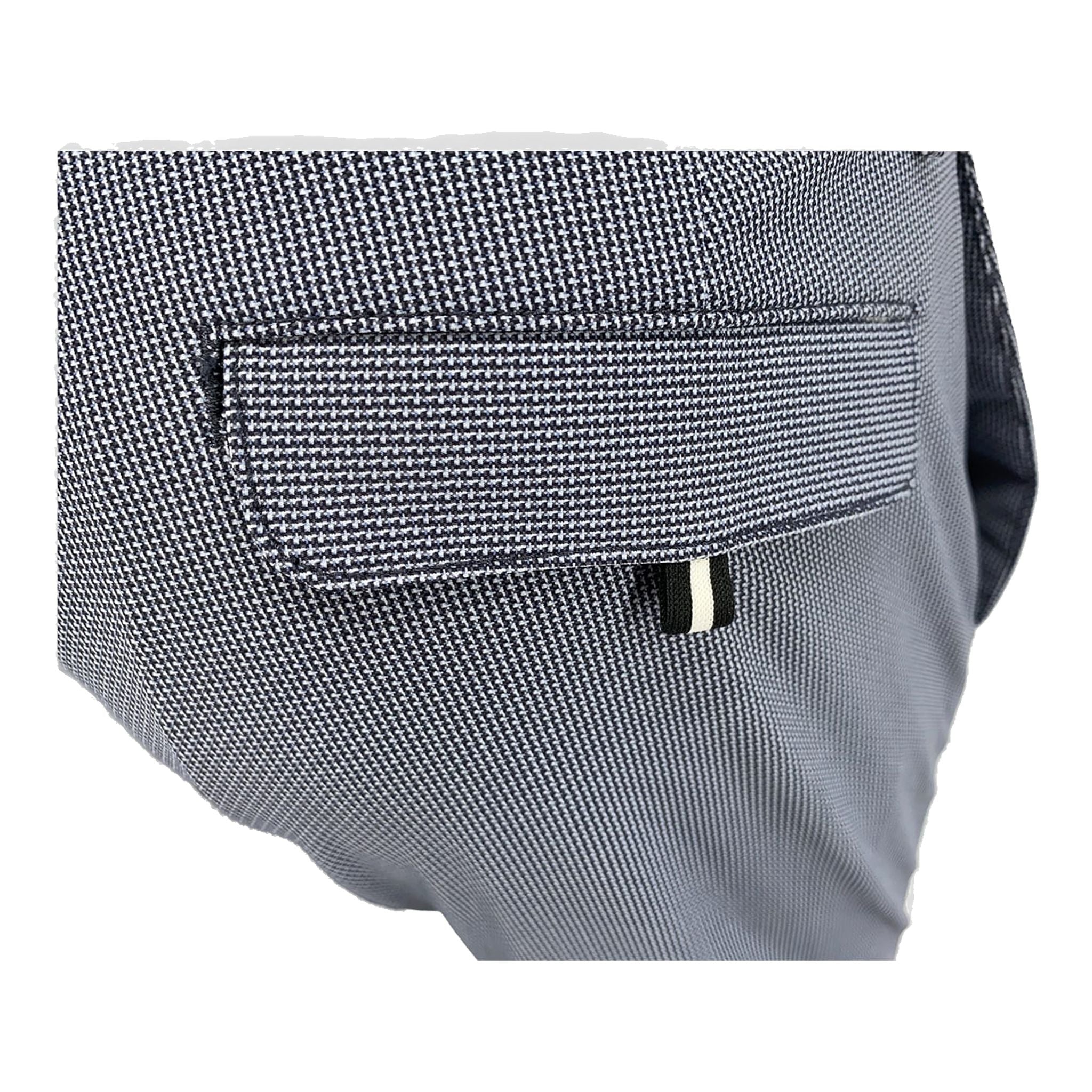 Alberto Fred REV Hose Print Grey Herren