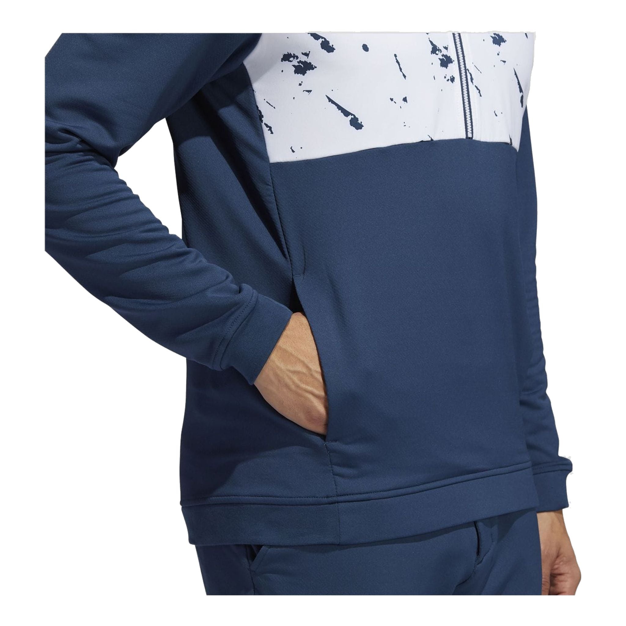 Adidas Anorak Pullover CRDY Half Zip Navyblau/Weiß Herren