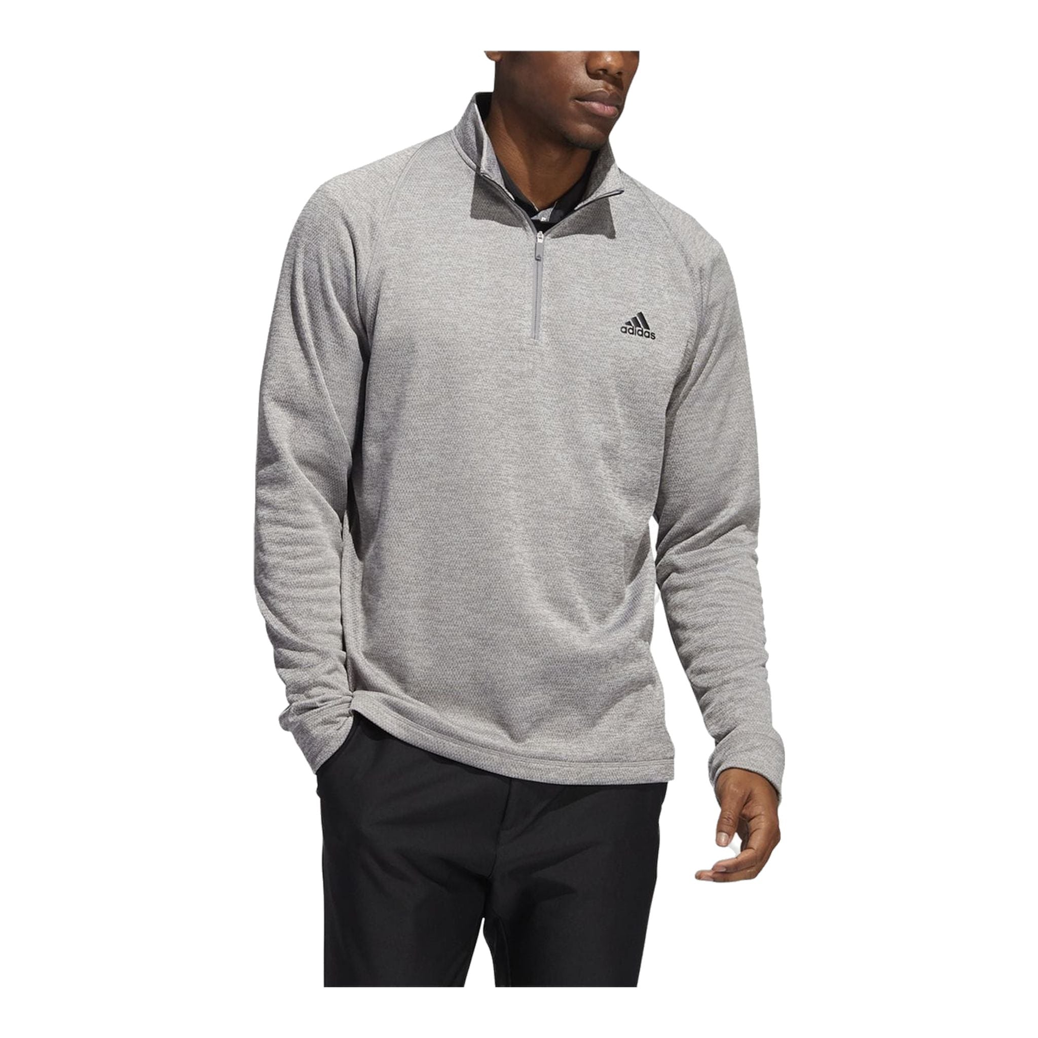 Adidas Midweight Half-Zip Layer Grey Herren