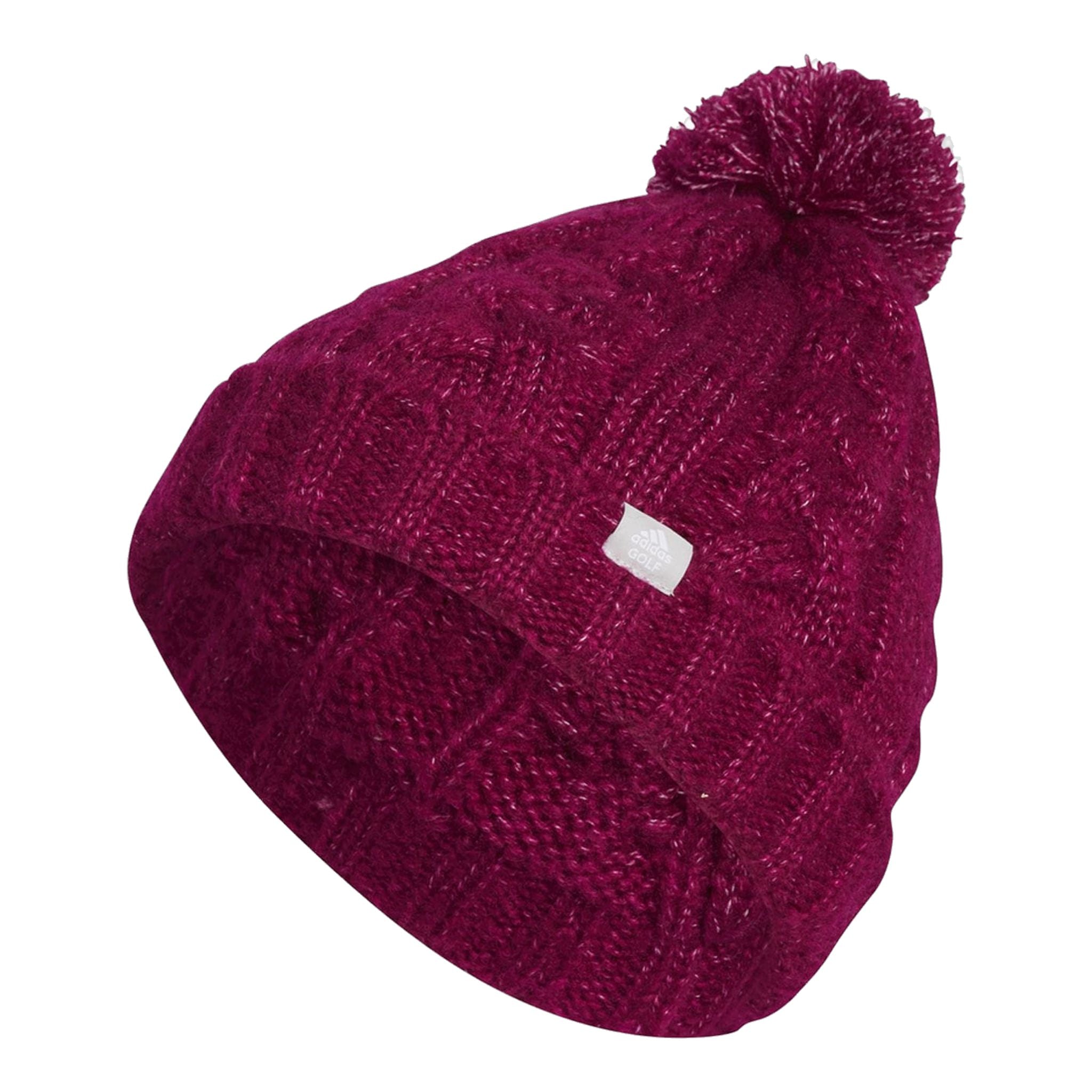 Adidas W Pom Beanie Power Berry Damen