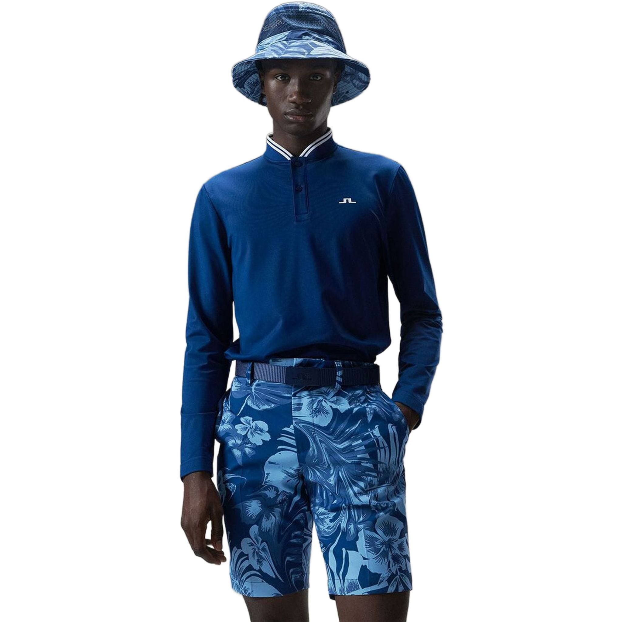 J. Lindeberg Tyson Polo Regular Fit Langarm Herren