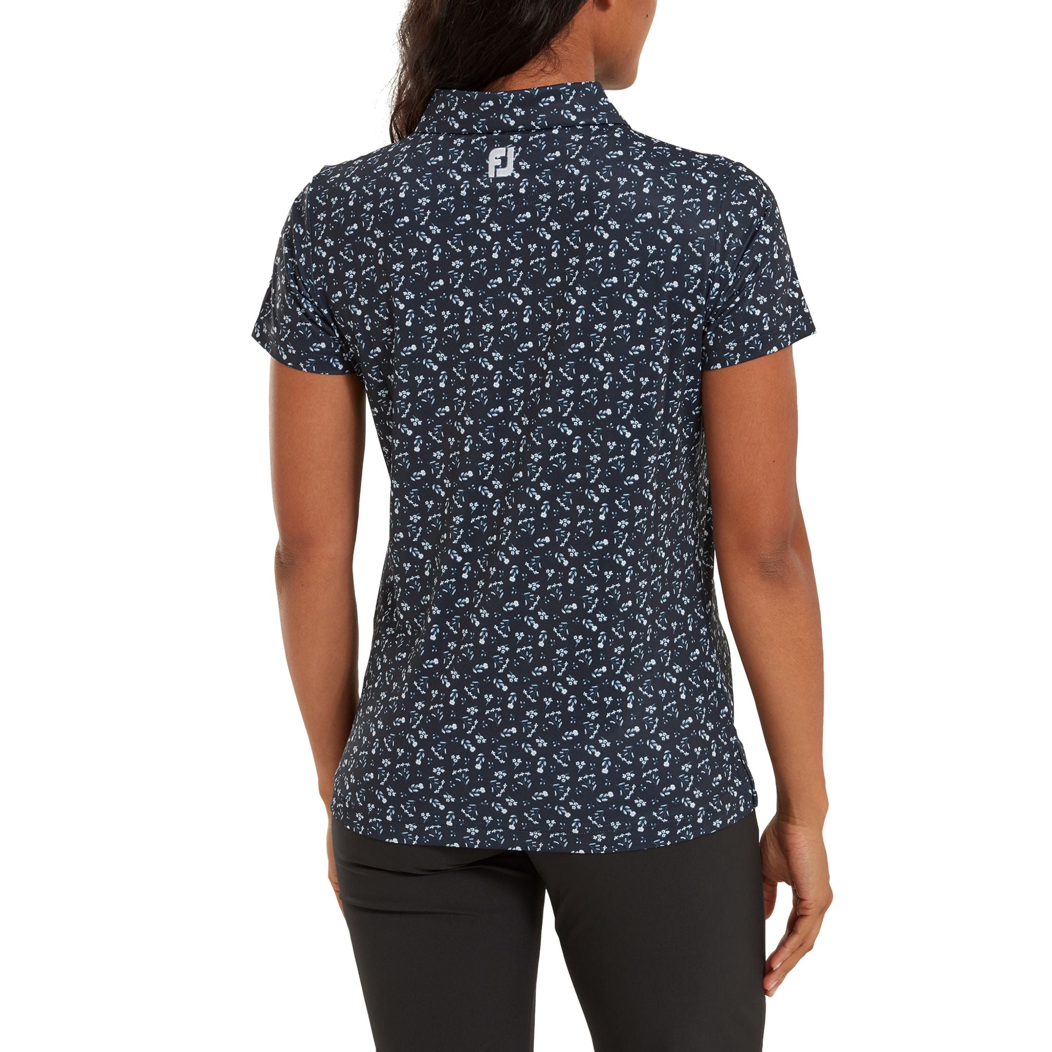 Footjoy Floral Print Poloshirt Damen