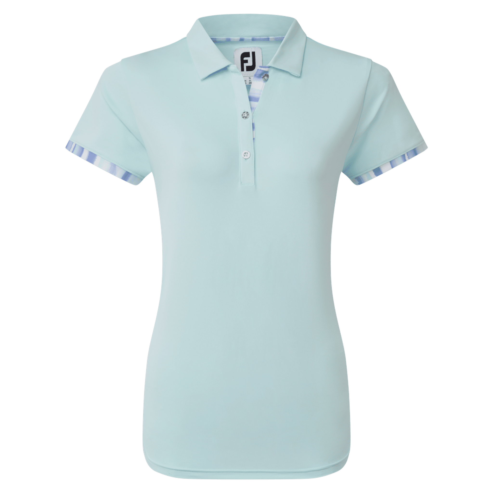 Footjoy Polo Watercolour Trim Pique Damskie